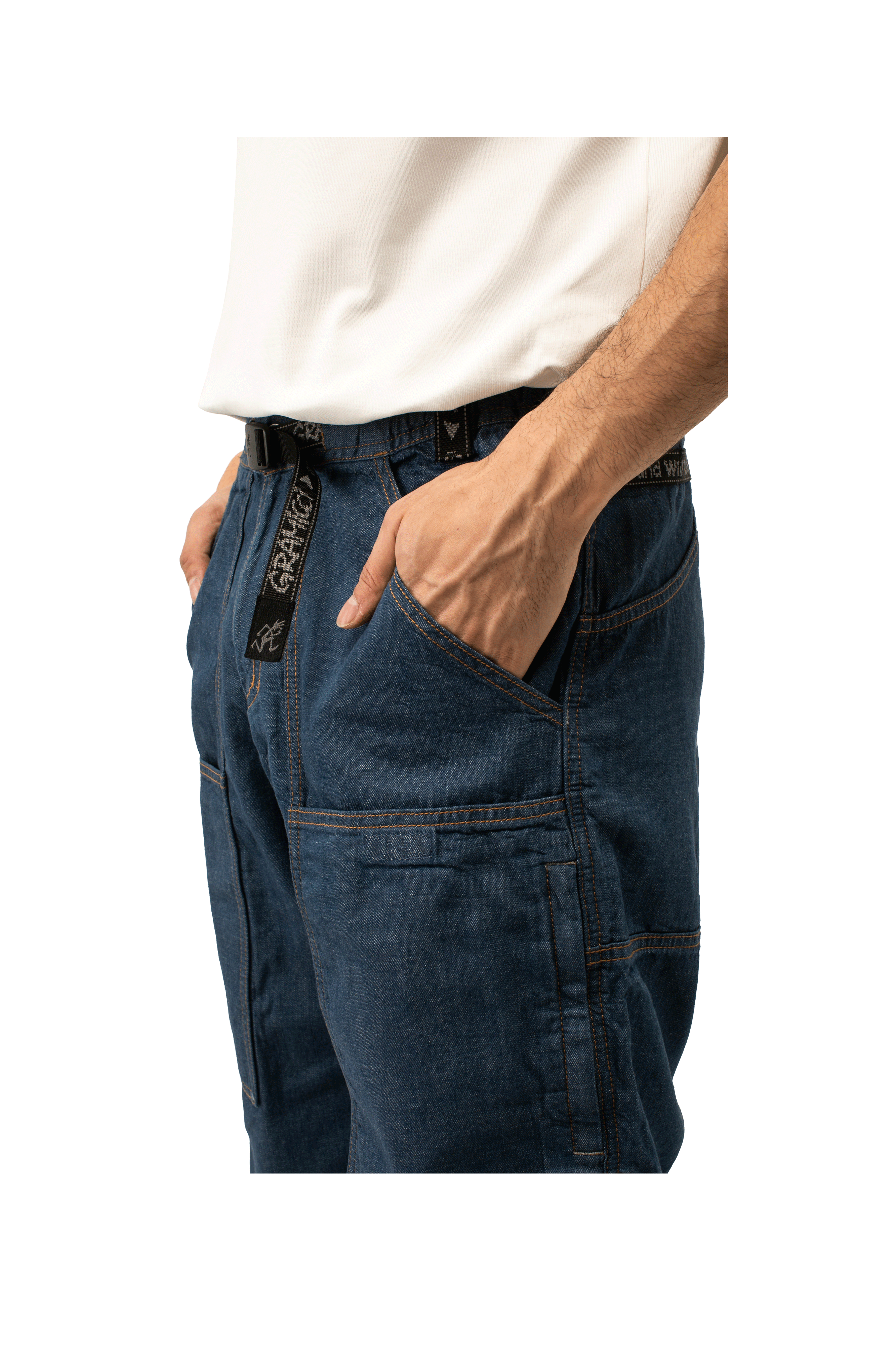 Denim Baggy Pant x And Wander