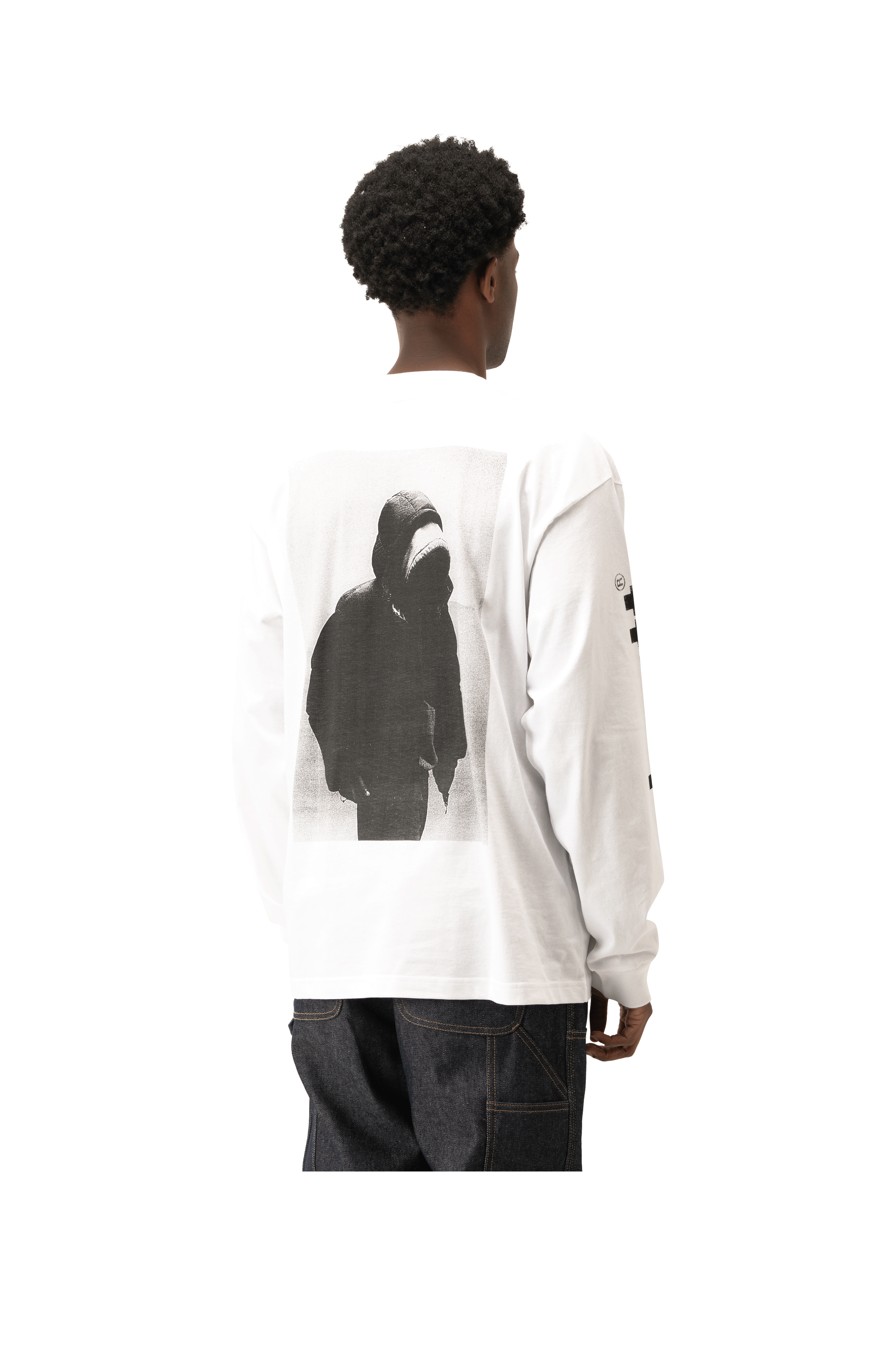 Longlseeve Archive Script T-Shirt