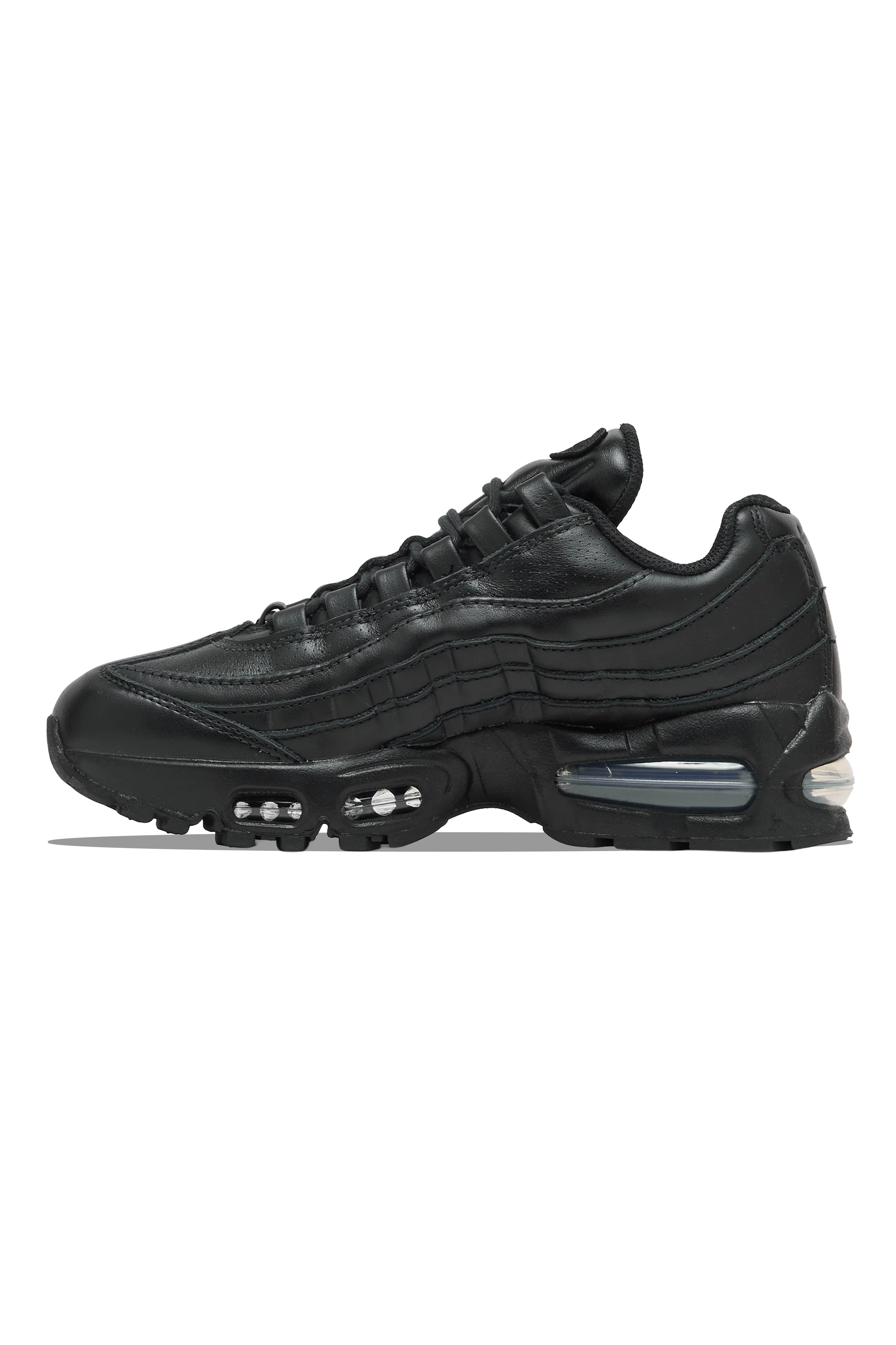 Air Max 95 Big Bubble QS "Triple Black Leather"