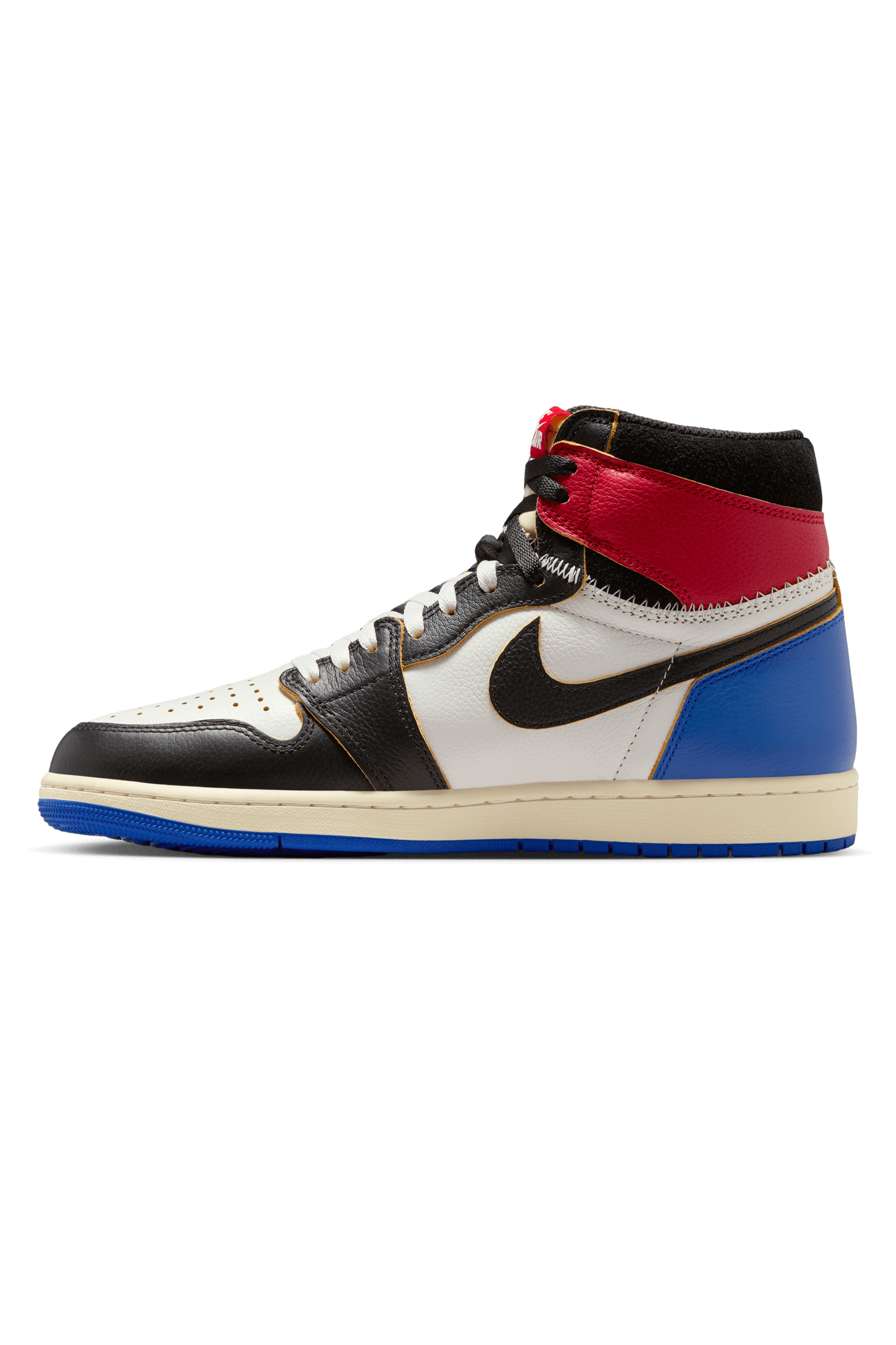 1 Retro HI OG SP x Union x Fragment "Varsity Red/Sport Royal"