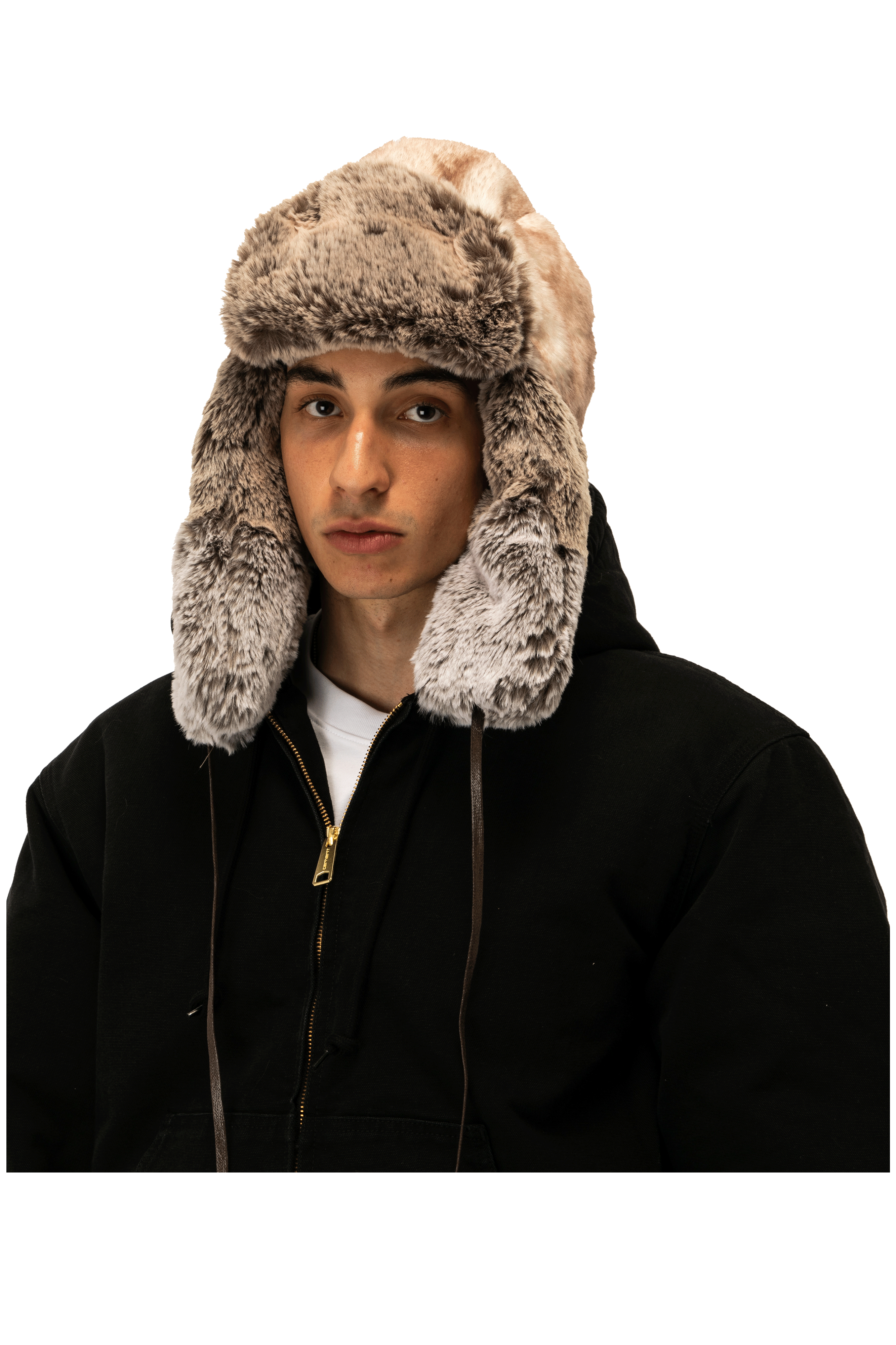 Multi Faux Fur Trapper Hat