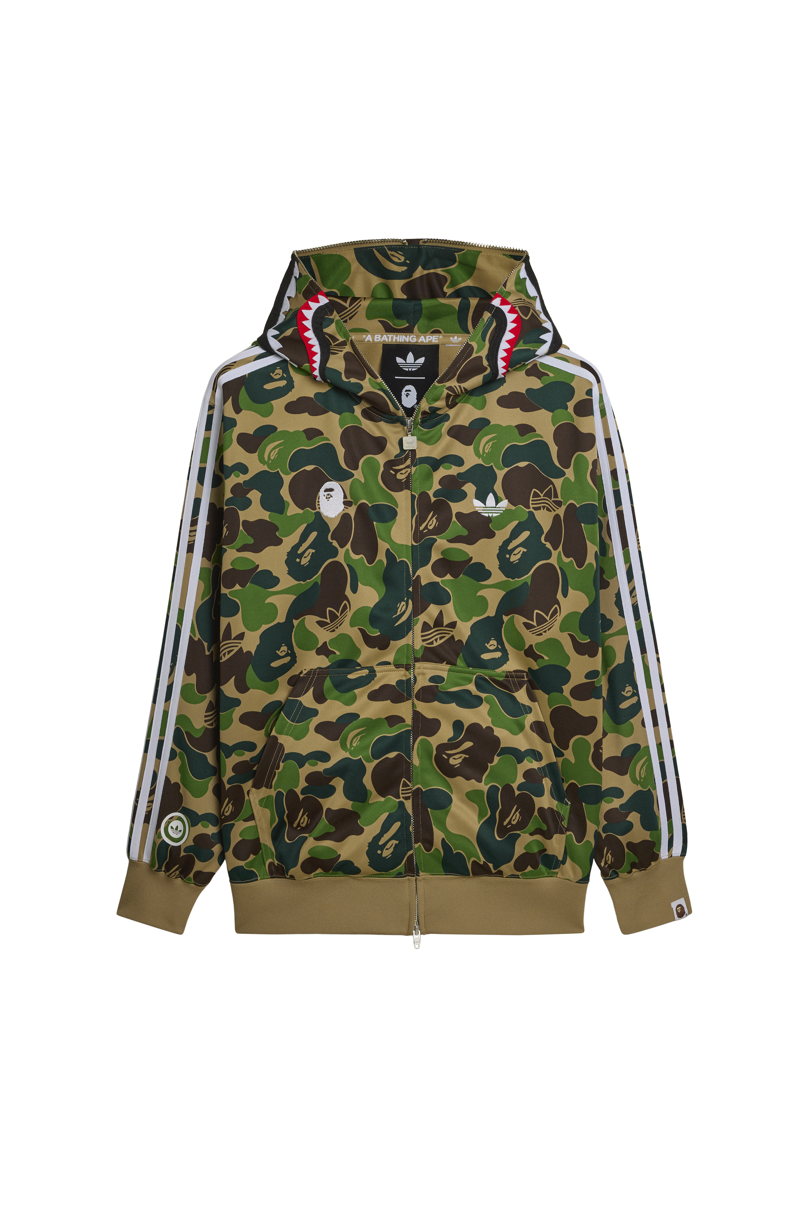 Shark Track Hoodie x Bape