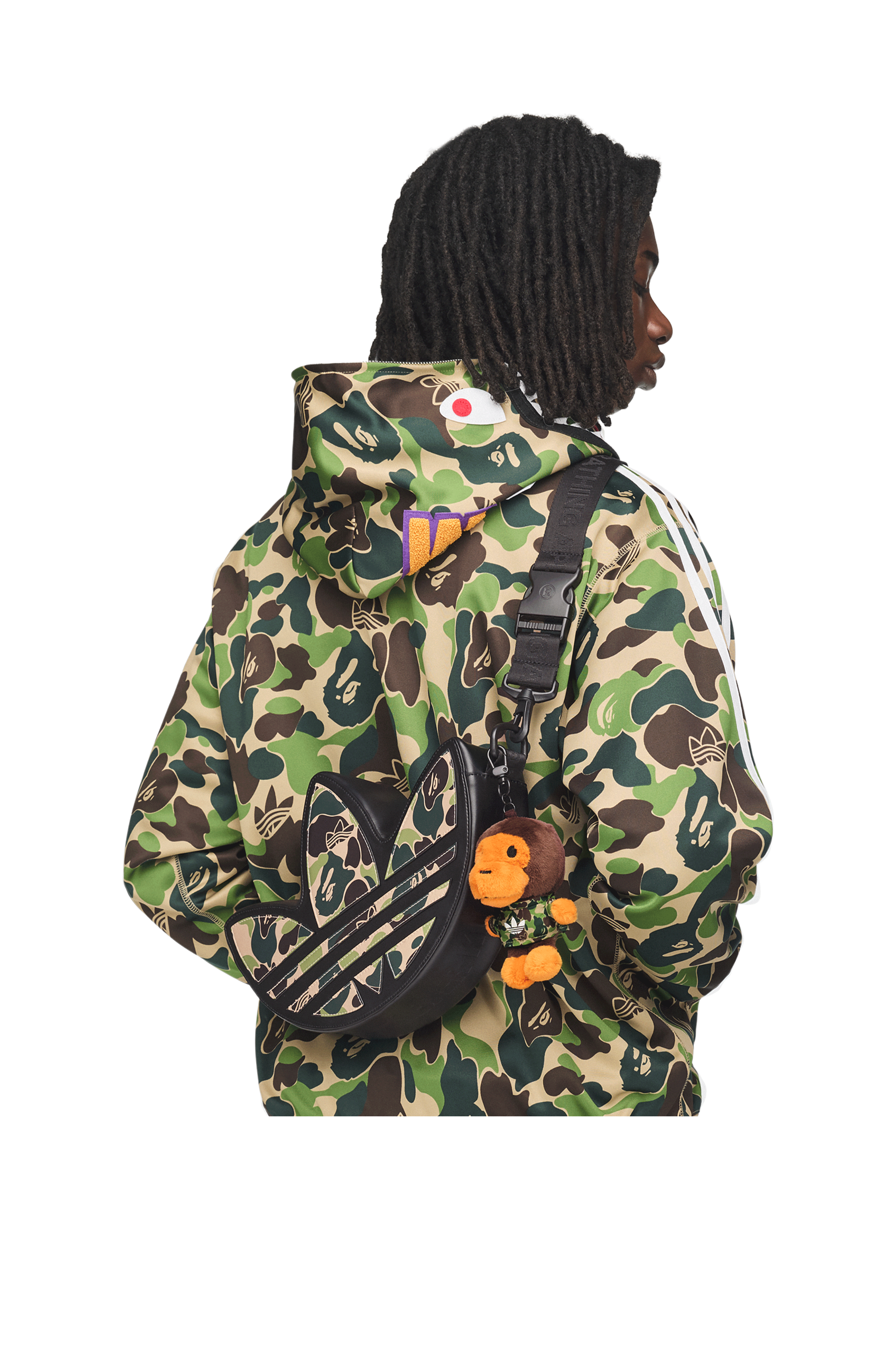 Trefoil Shoulder Bag x Bape