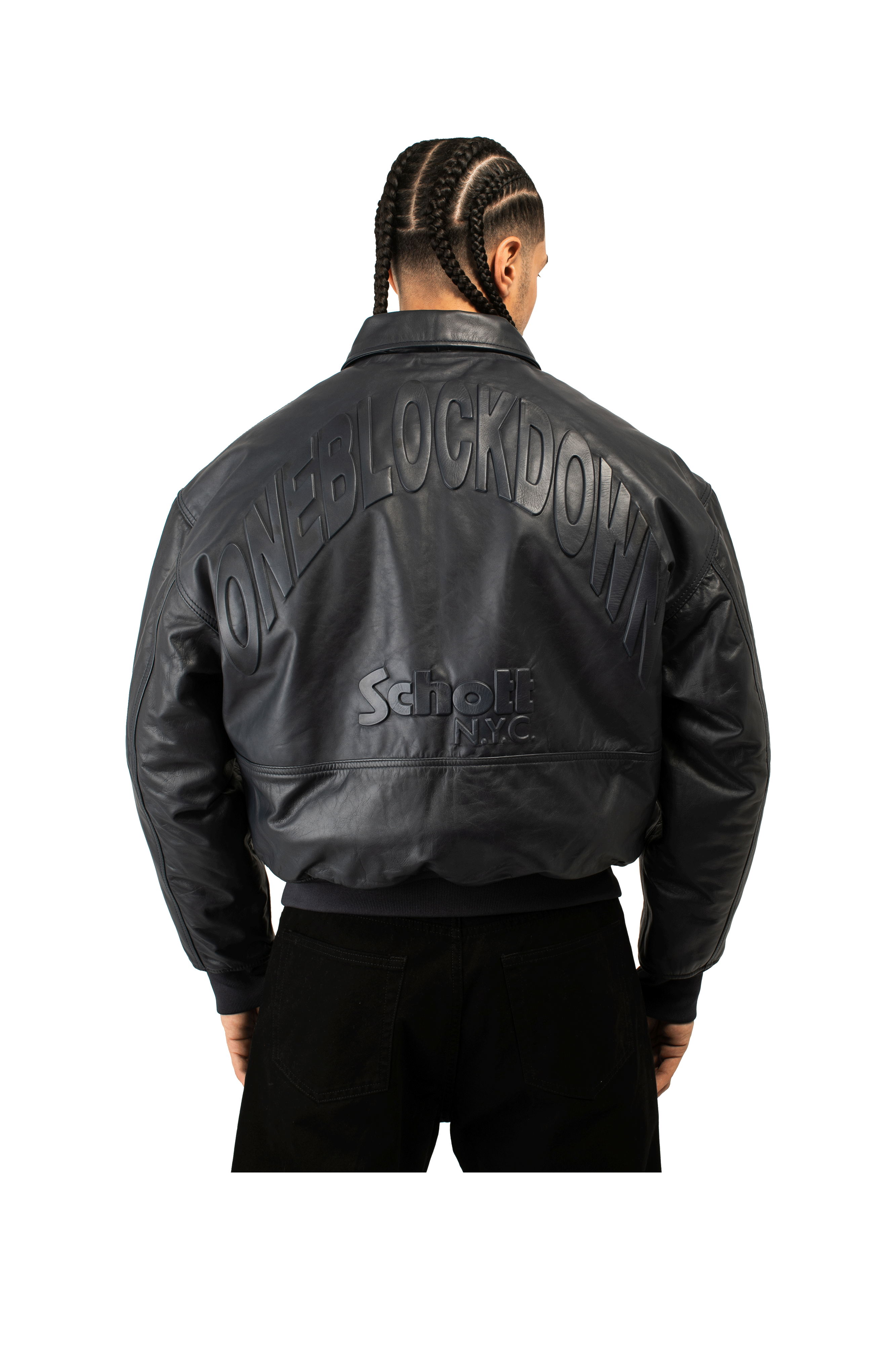 Leather Jacket x One Block Down "Night".