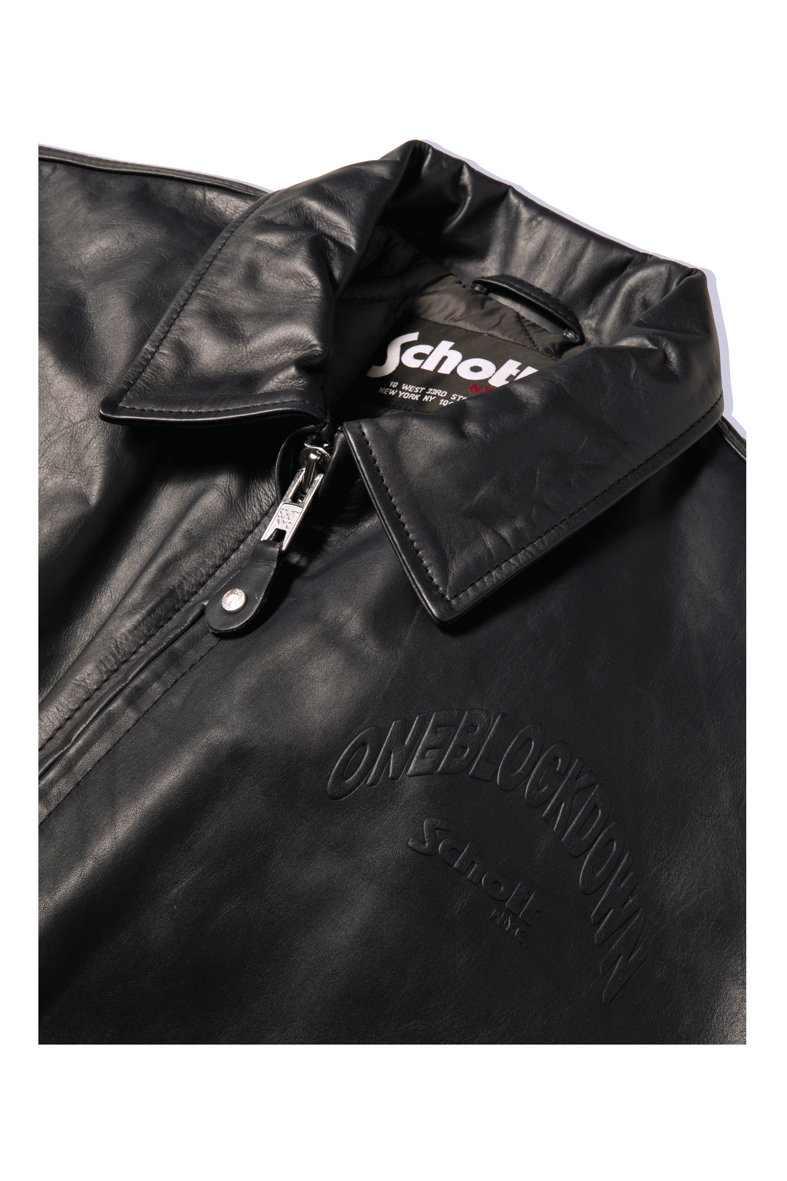 Leather Jacket x One Block Down "Night".