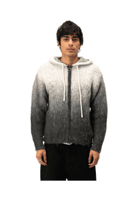 Knitted Gradient Hoodie