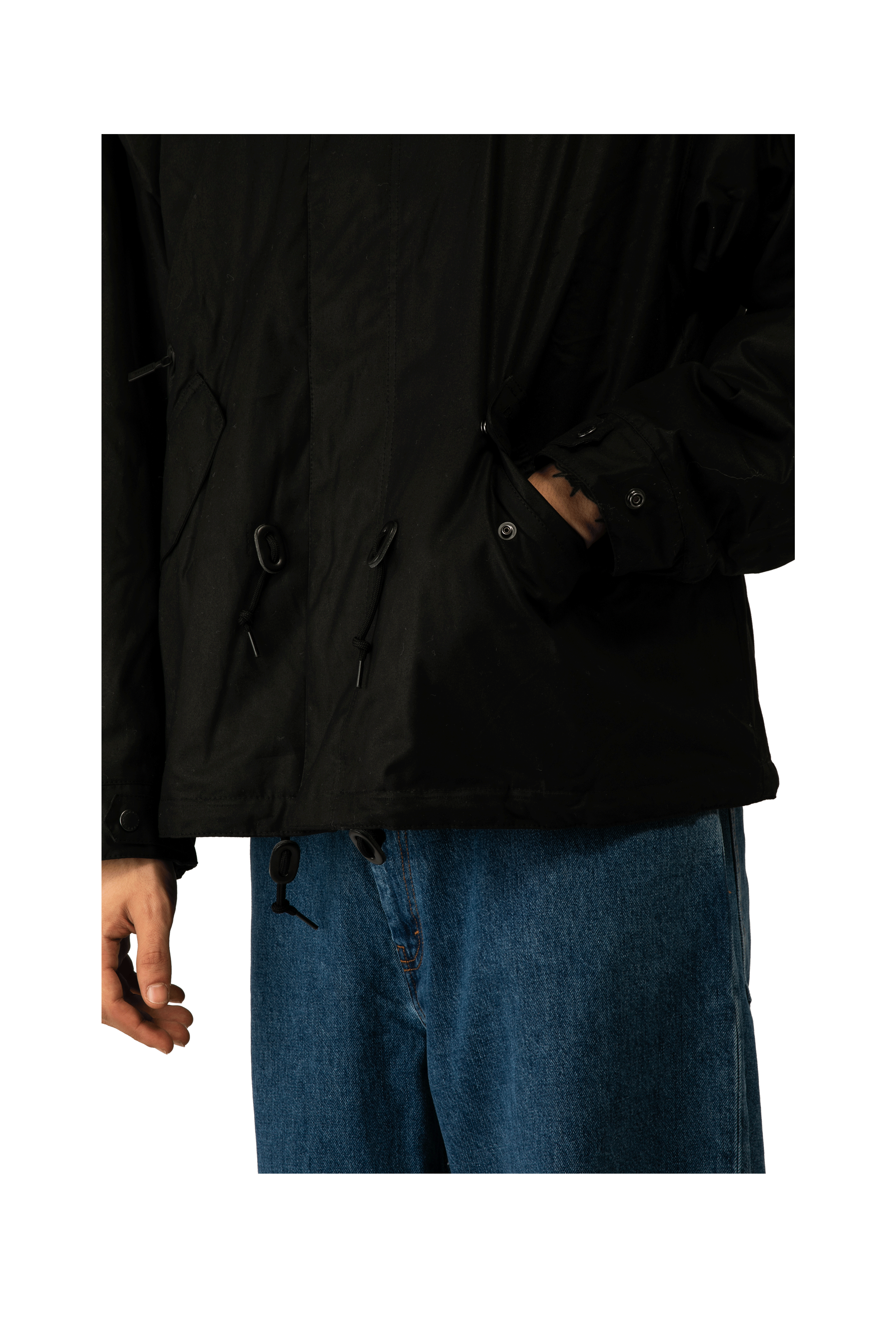 Short Wind Wax Parka x Heritage Pluss