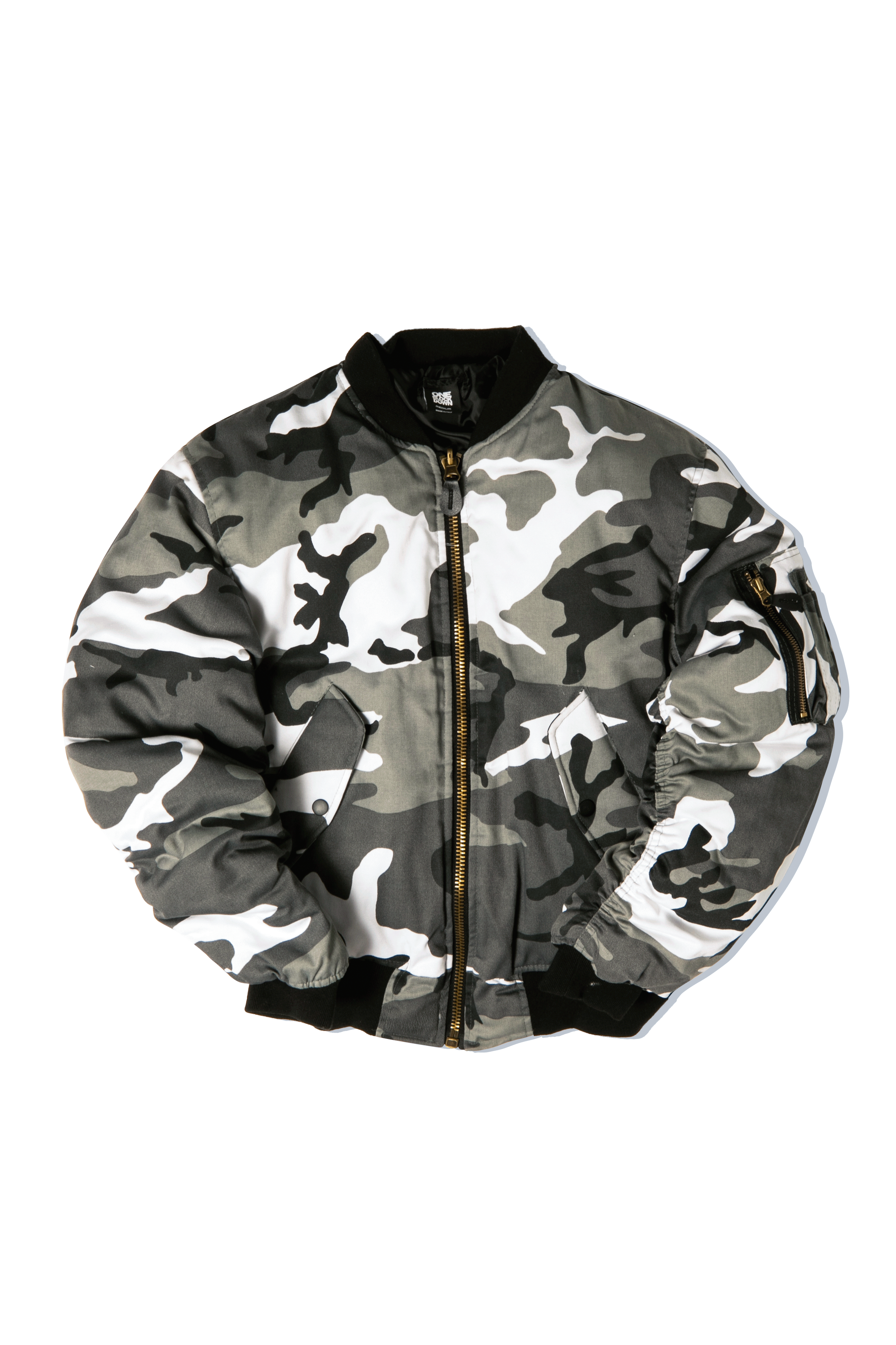 Urban Camo Logo BomberField