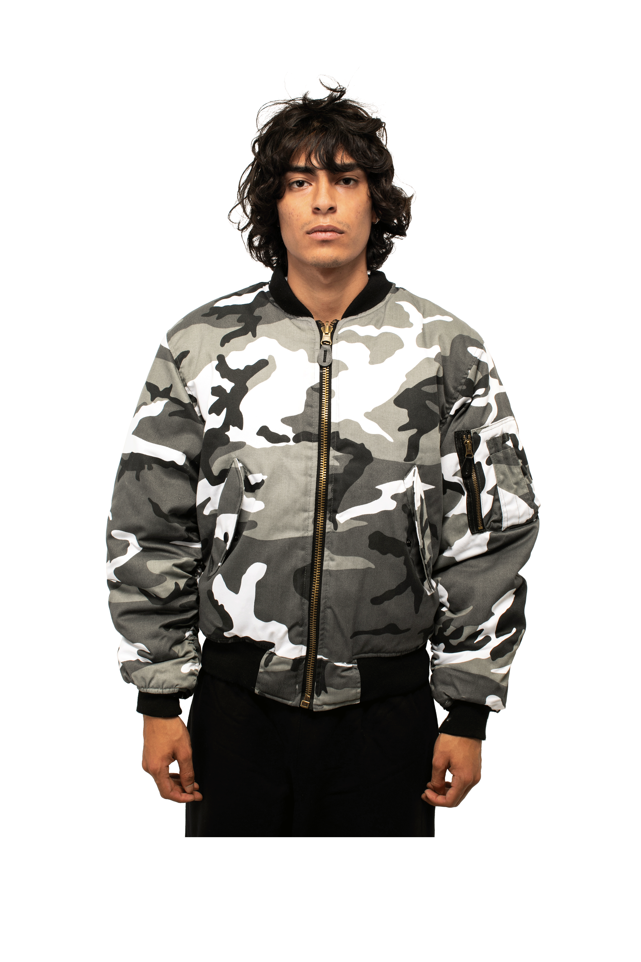 Urban Camo Logo Bomber