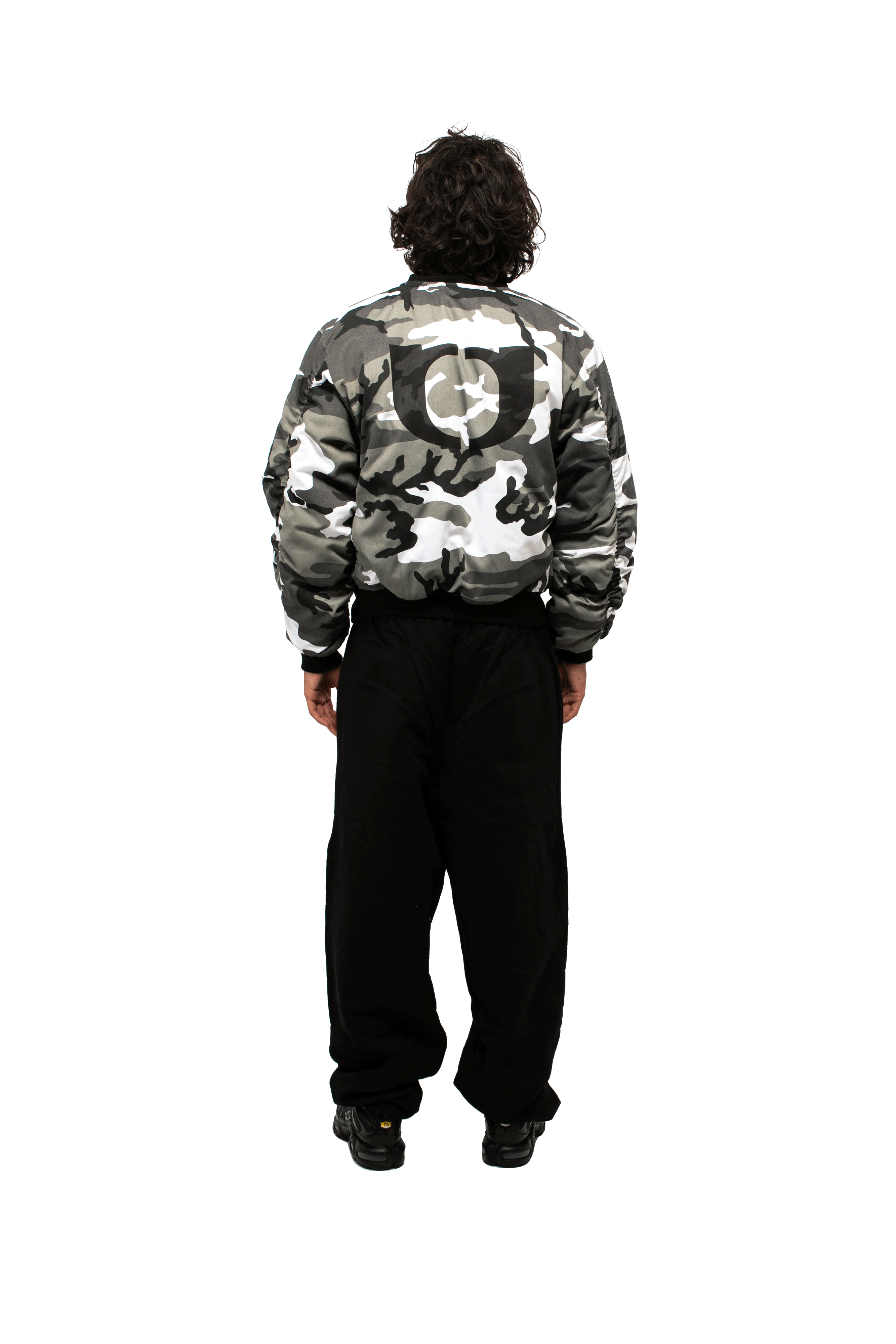 Urban Camo Logo Bomber