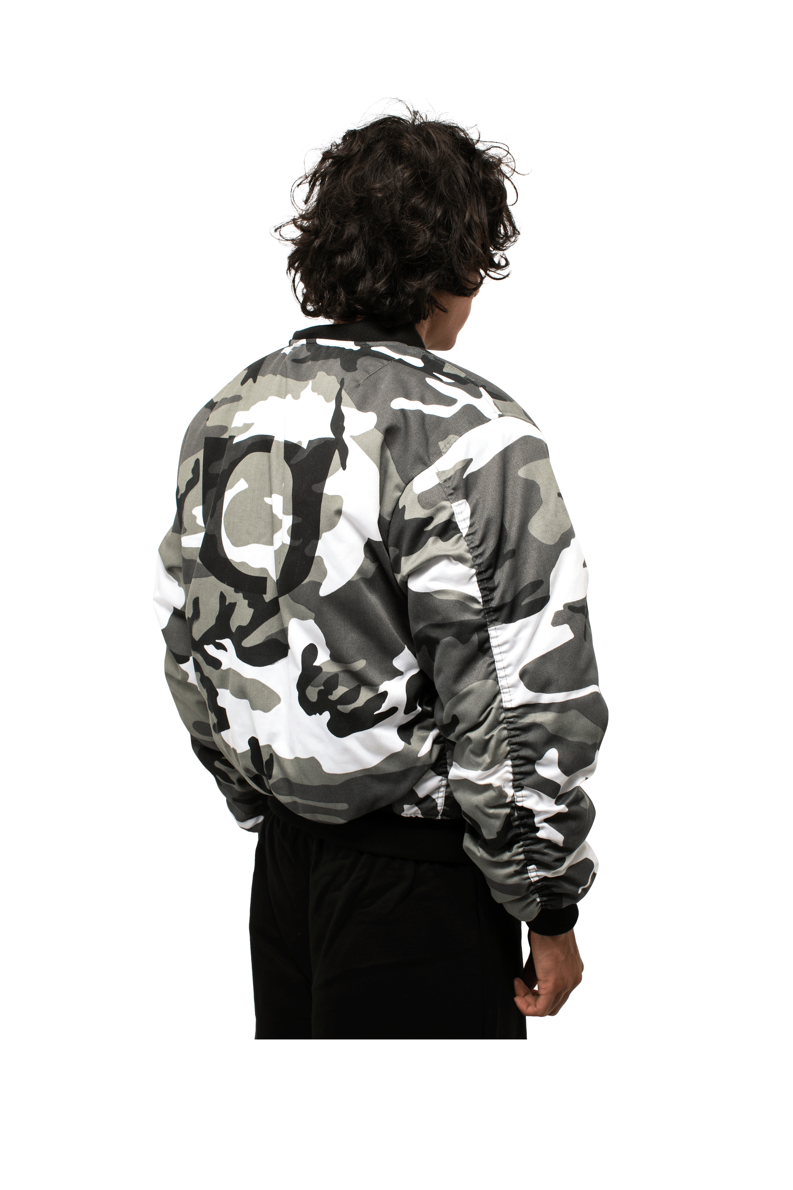 Urban Camo Logo Bomber