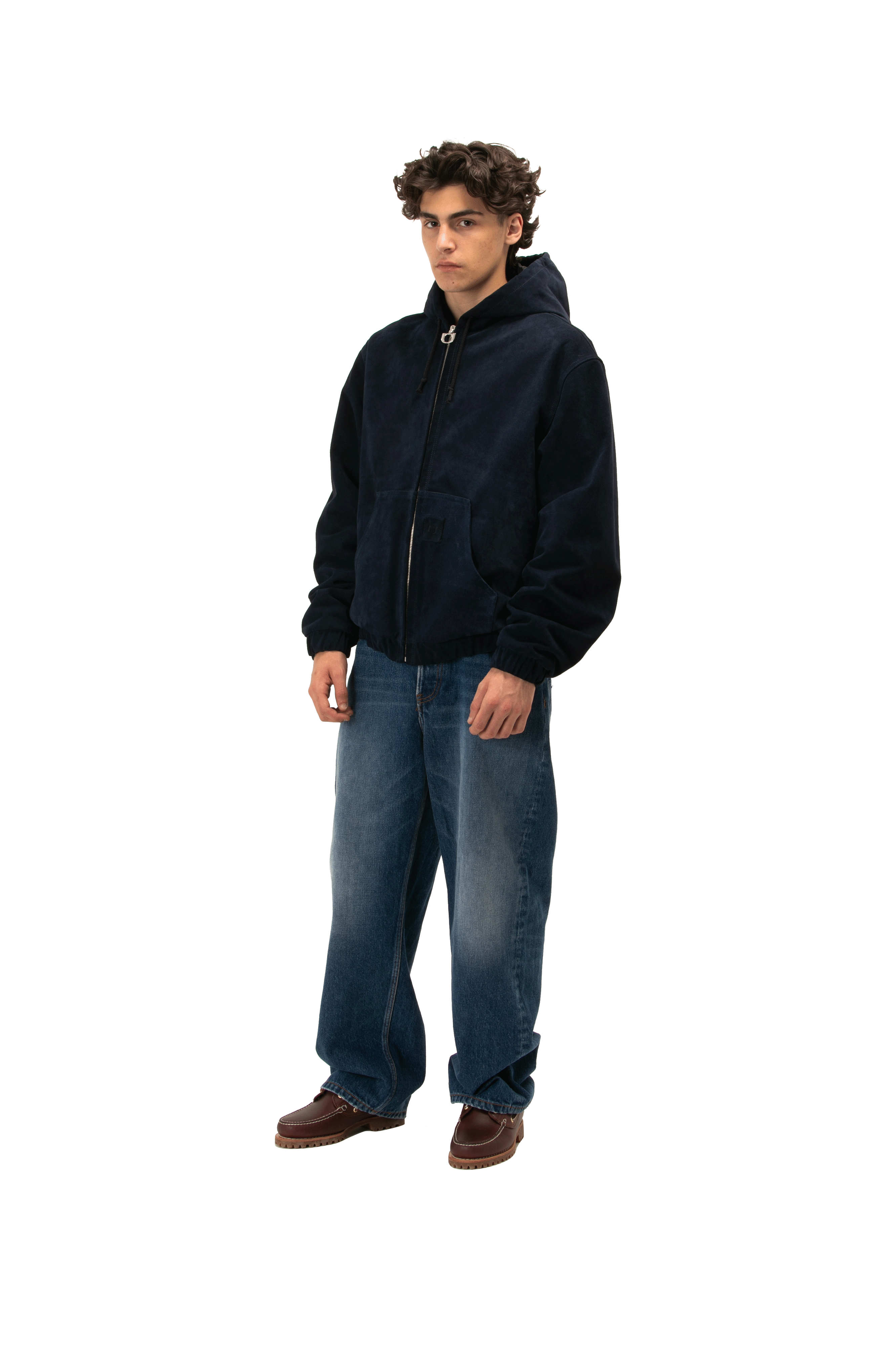 Active Suede Leather Jacket