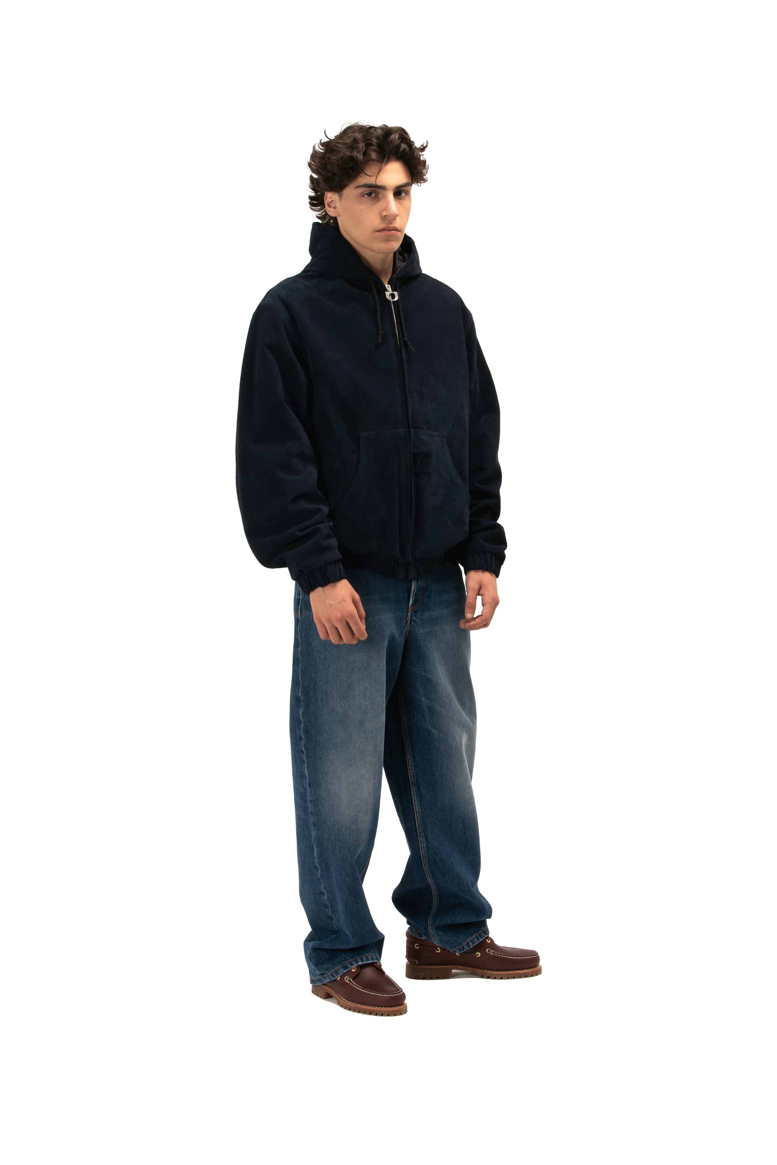 Active Suede Leather Jacket