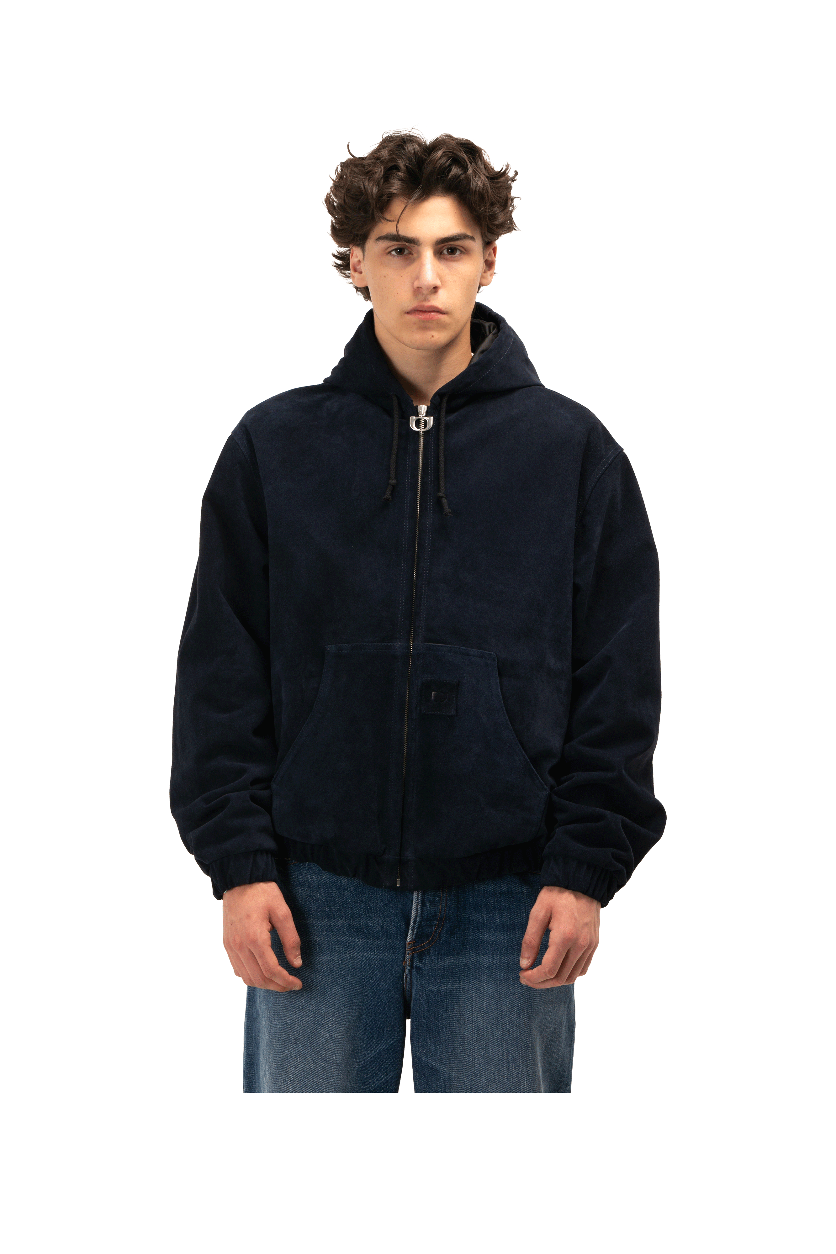 Active Suede Leather Jacket