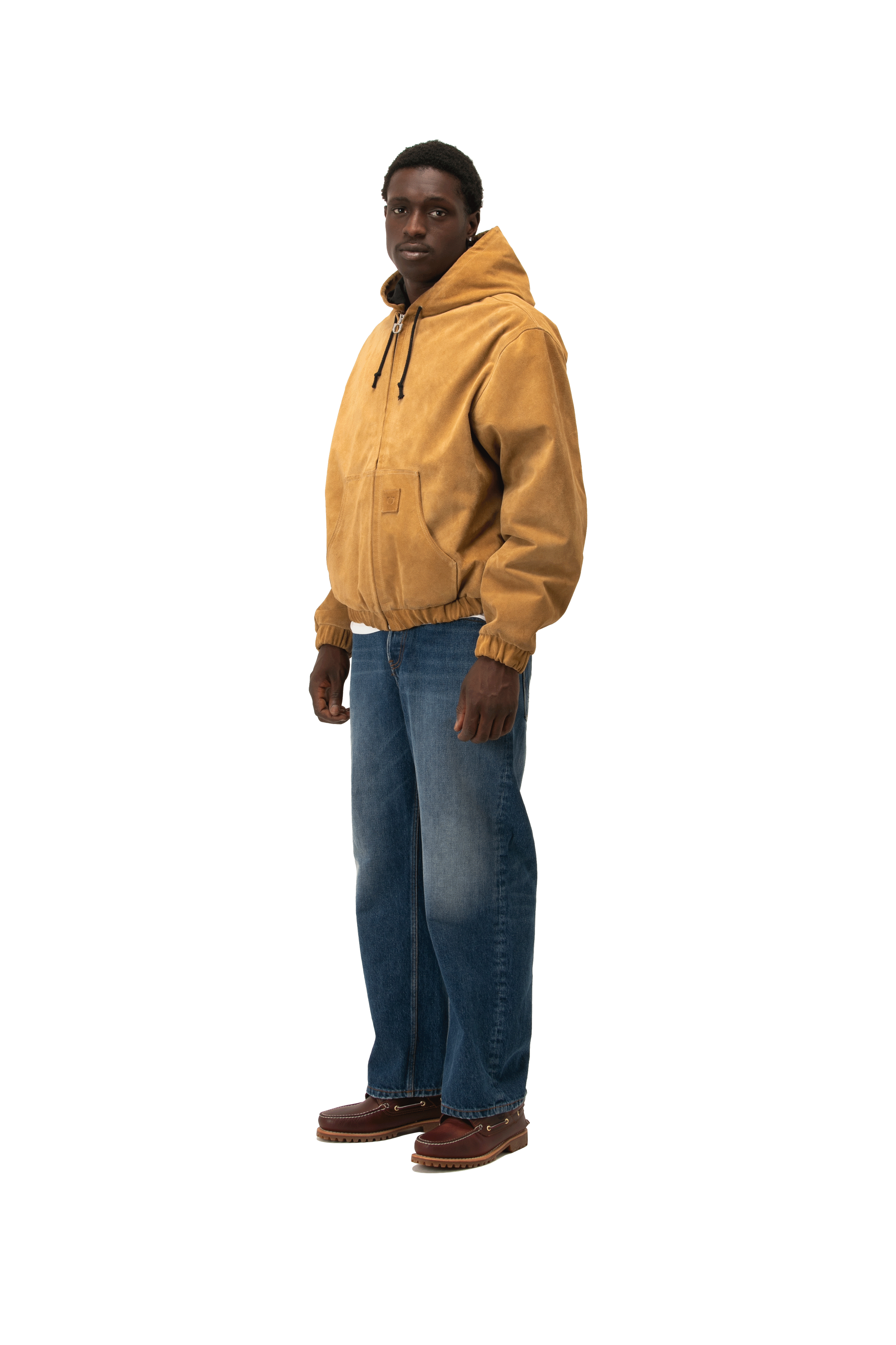 Active Suede Leather Jacket