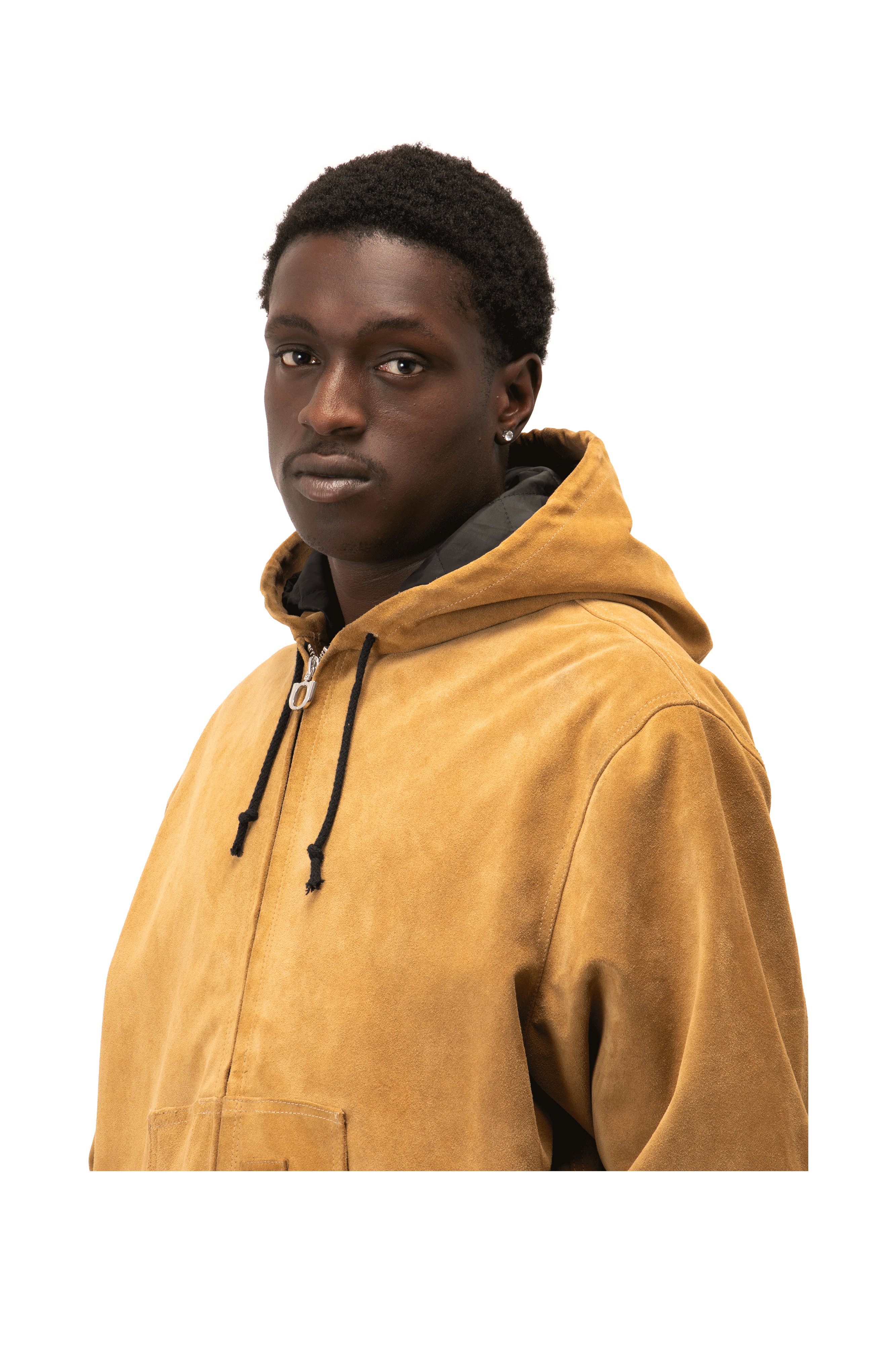 Active Suede Leather Jacket