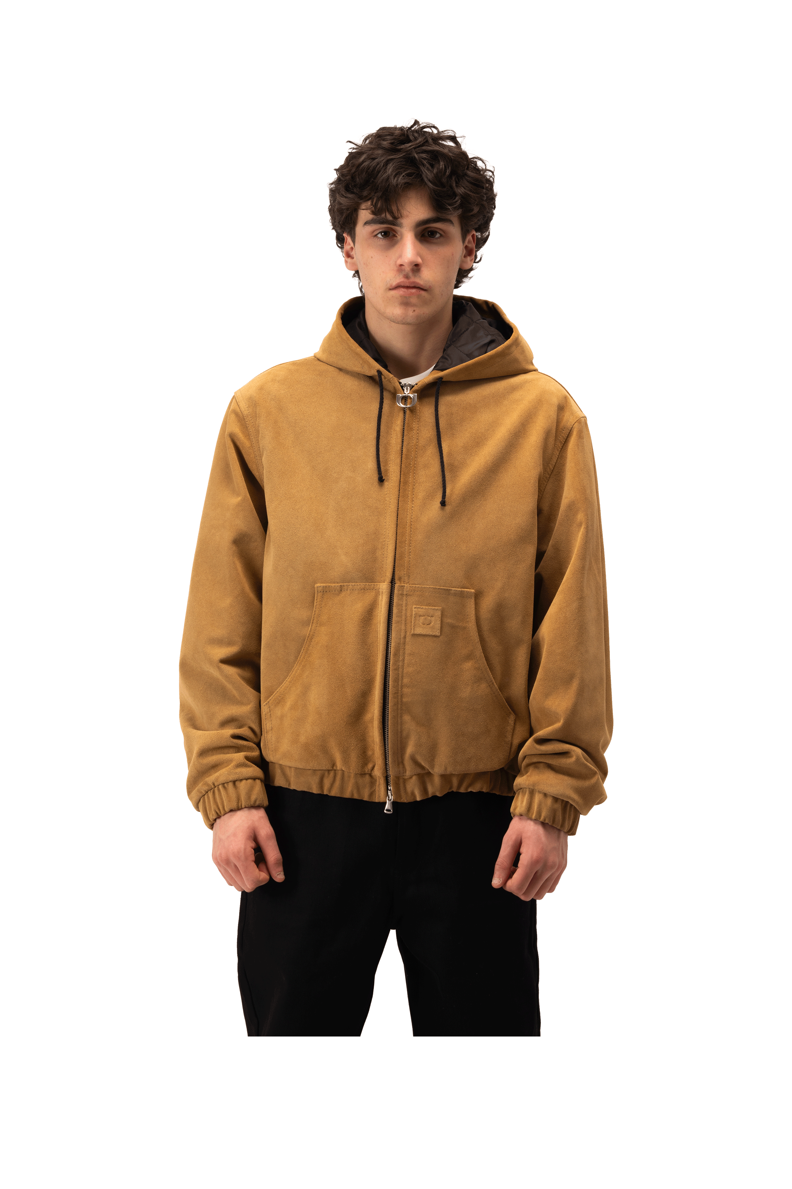 Active Suede Leather Jacket