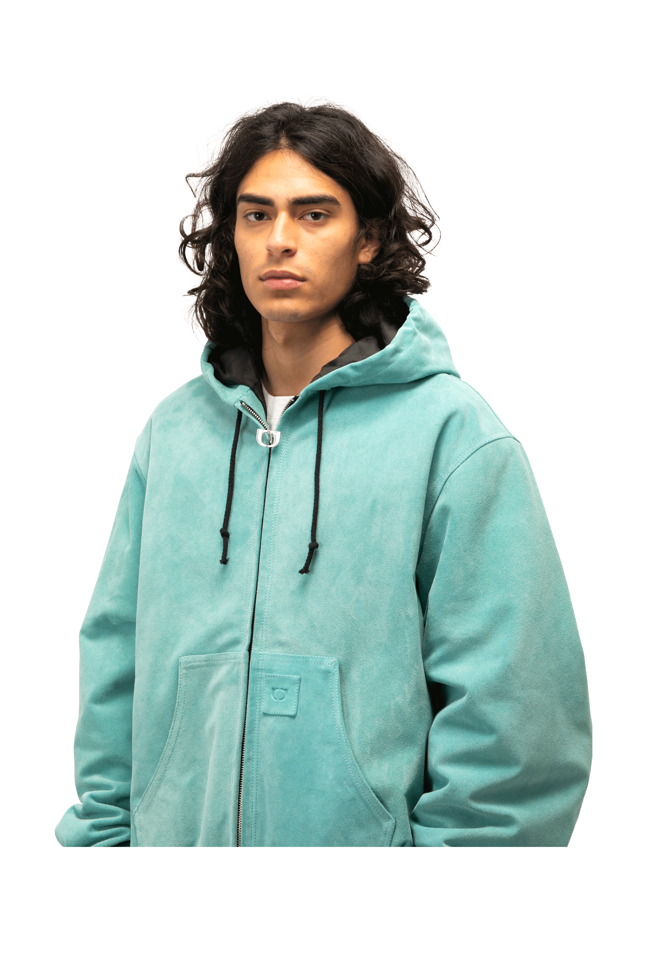 Active Suede Leather Jacket