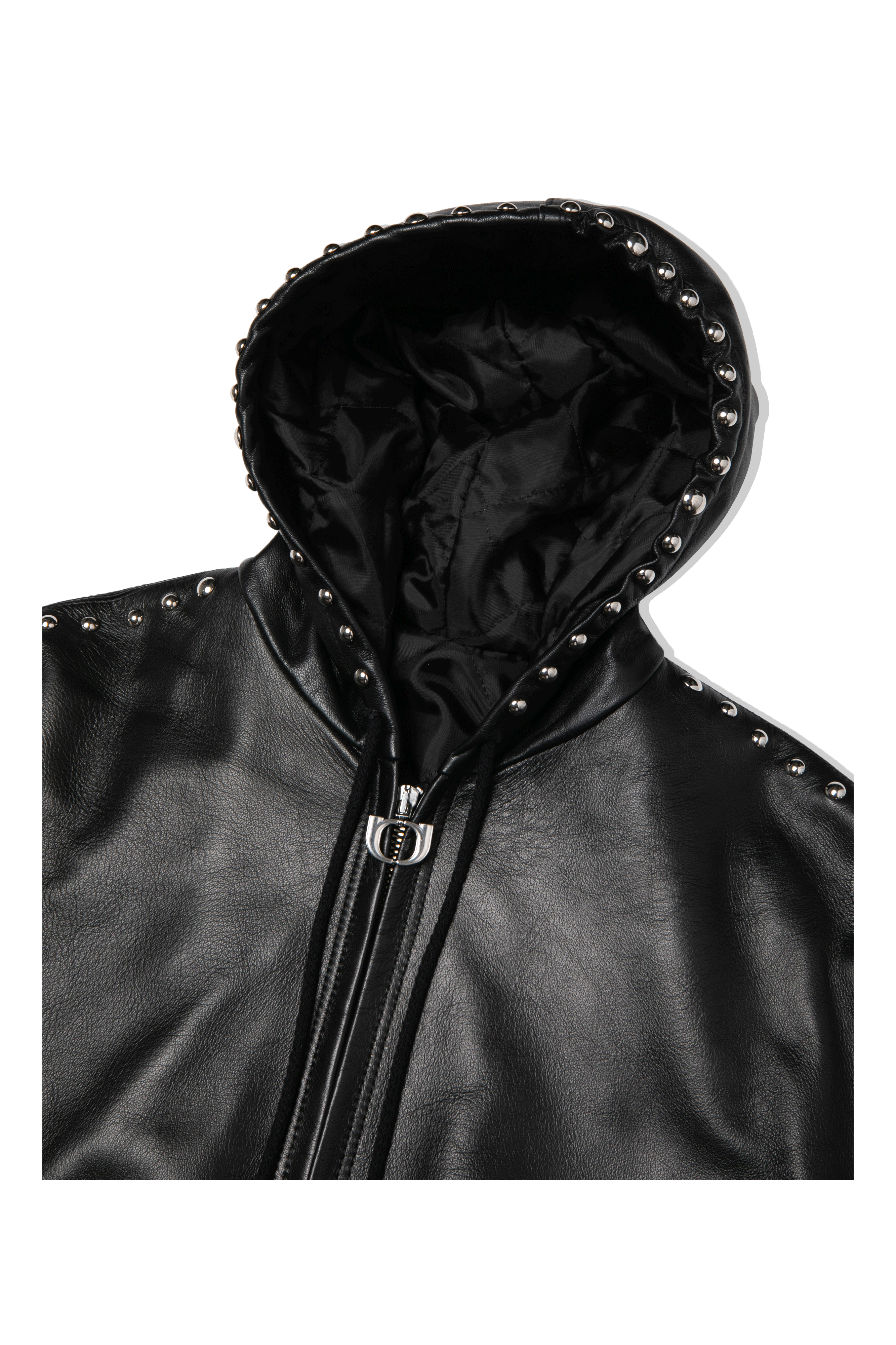 Studded Active Leather Jacket