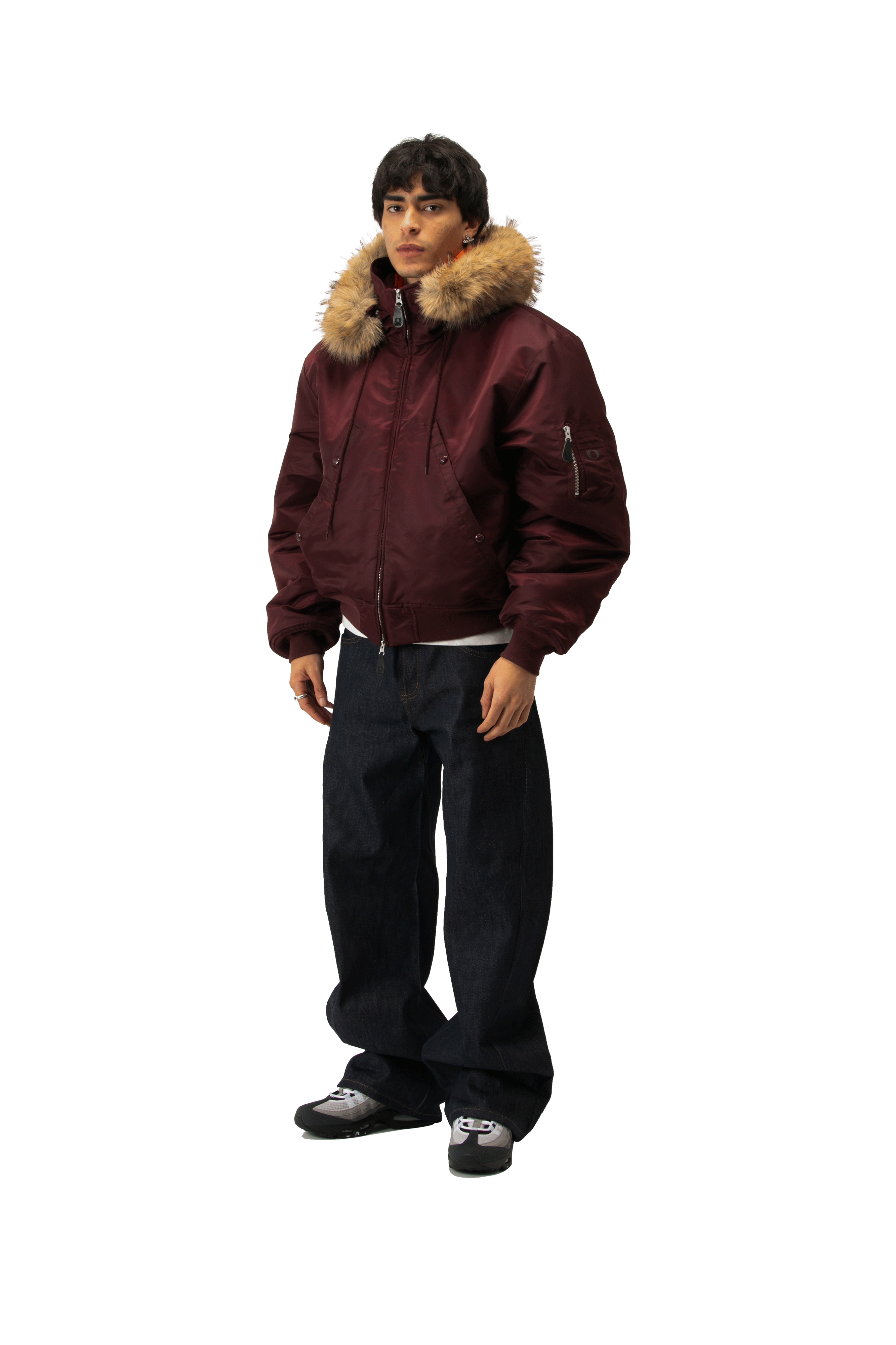 Bomber With Hood