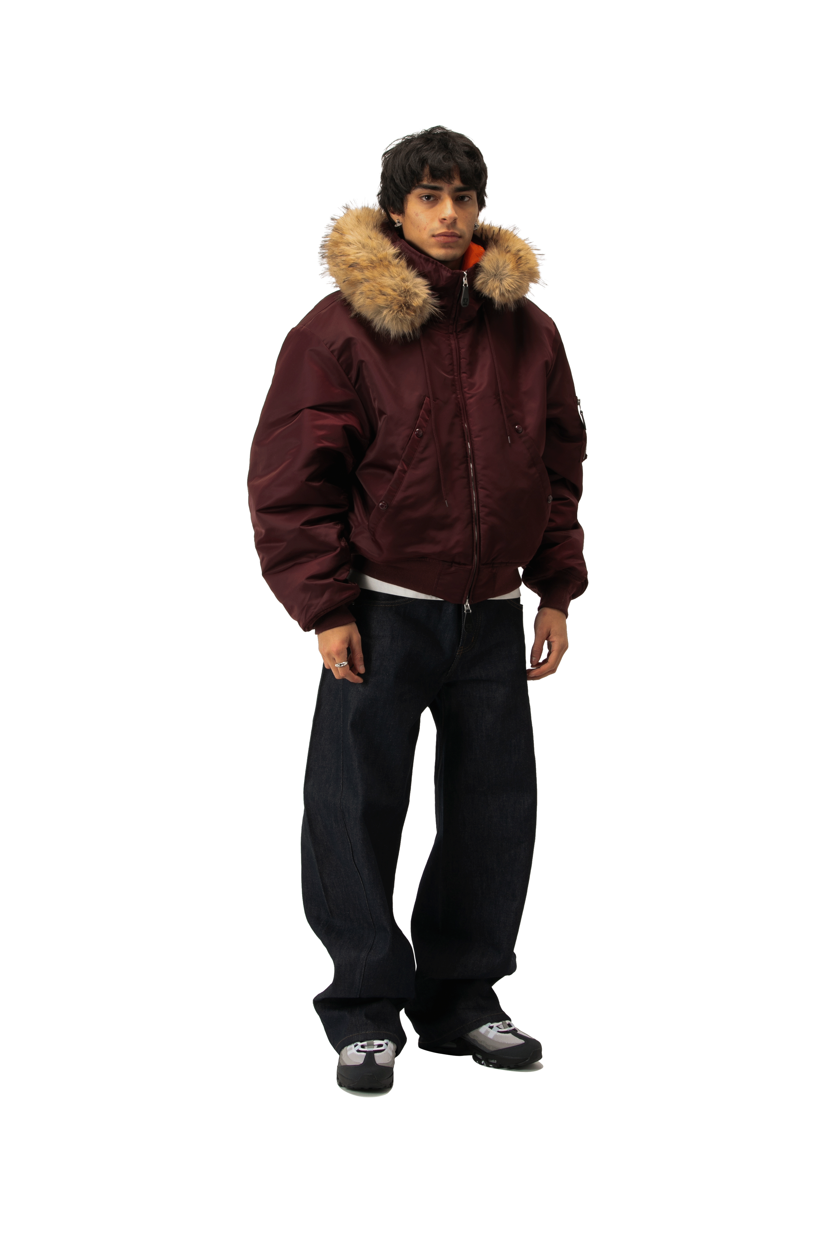 Bomber With Hood