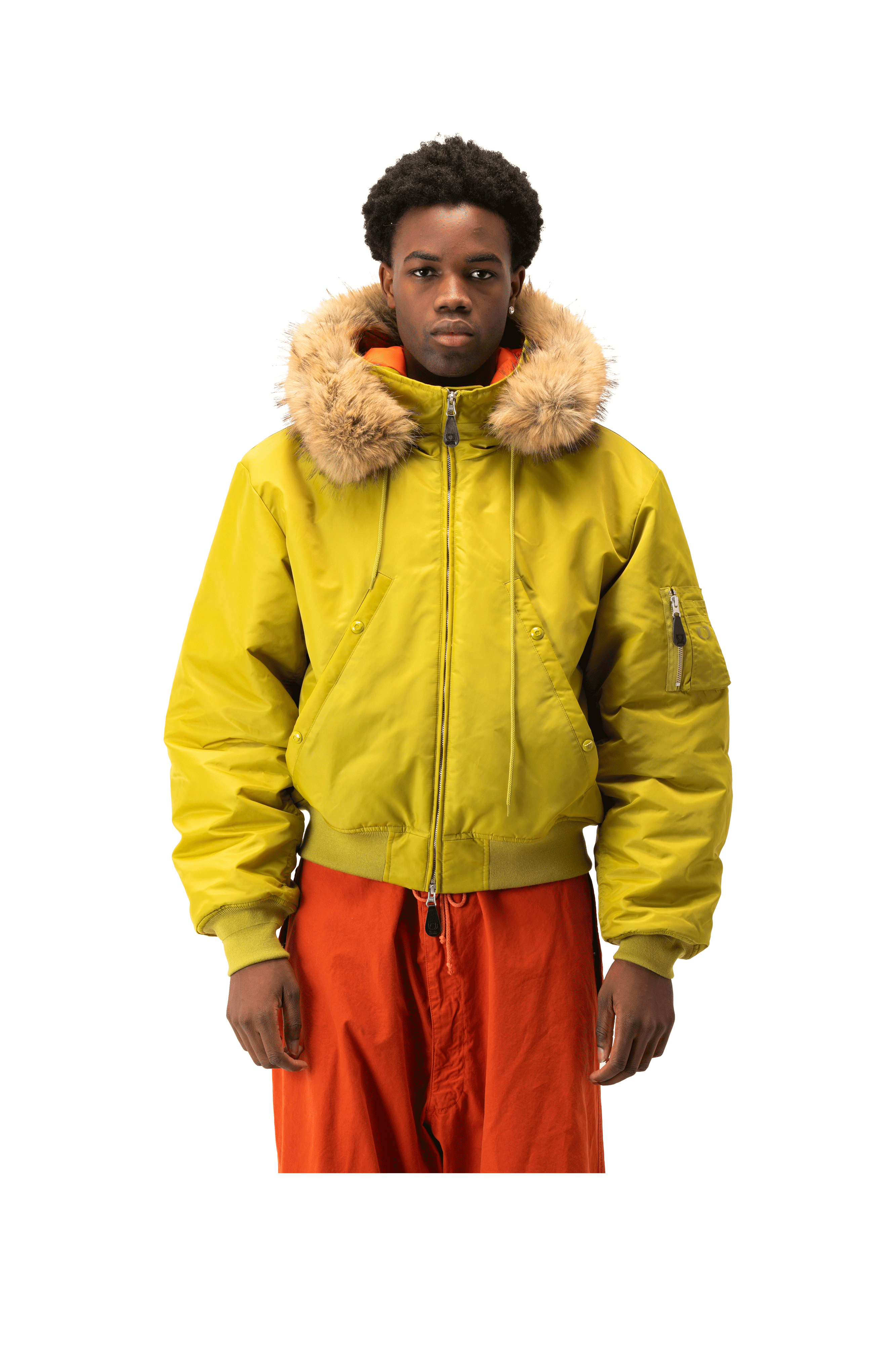 Bomber With Hood