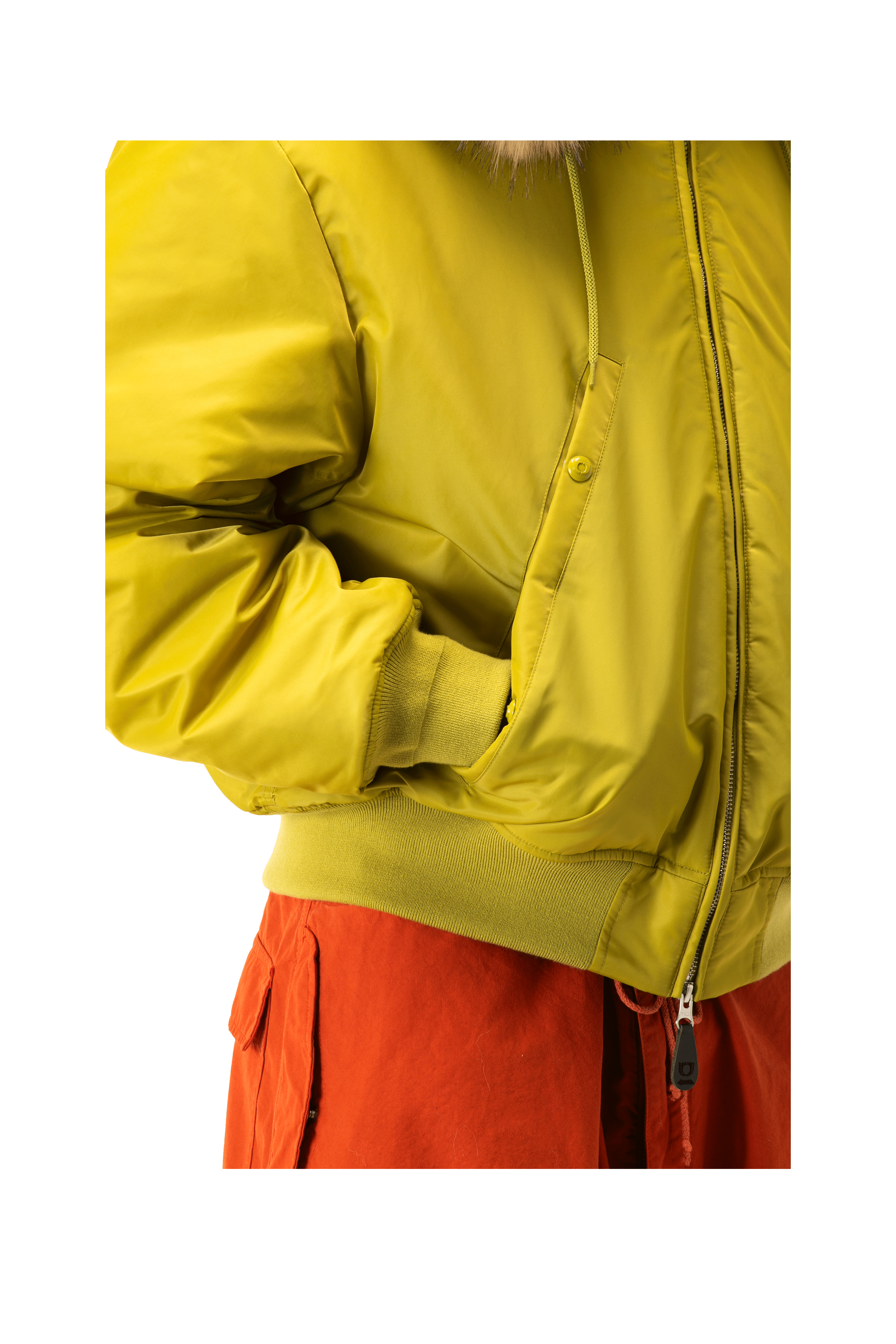 Bomber With Hood