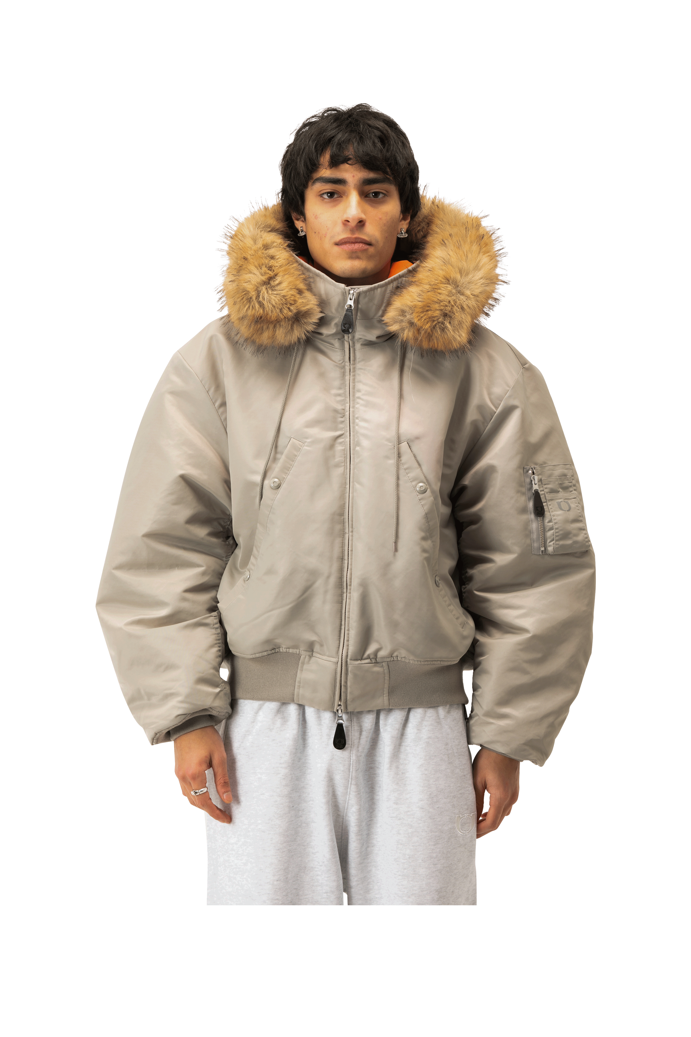 Bomber With Hood