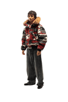 Reversible Camo Hood Bomber