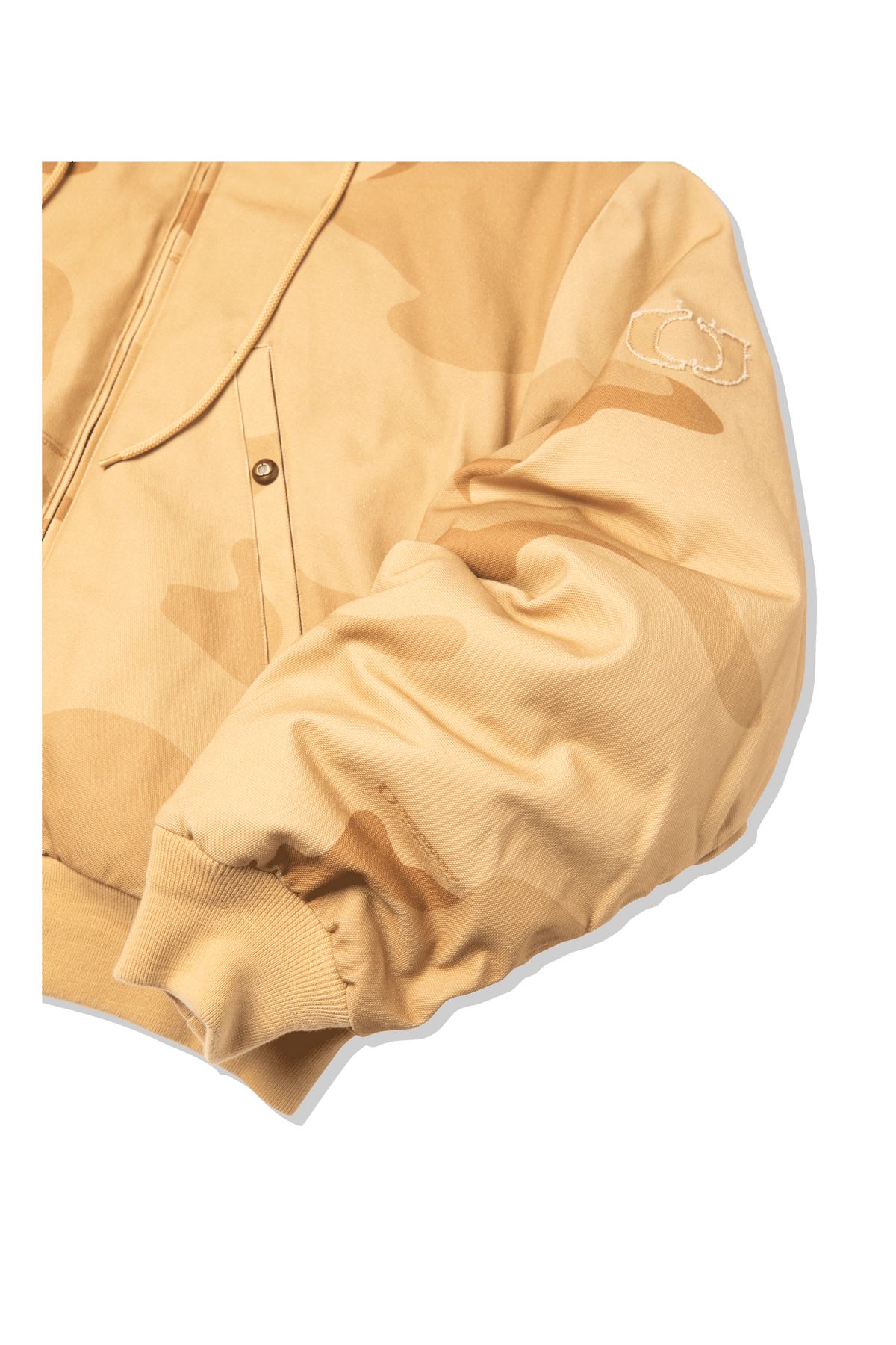 Reversible Camo Hood Bomber