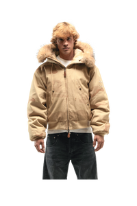 Reversible Camo Hood Bomber