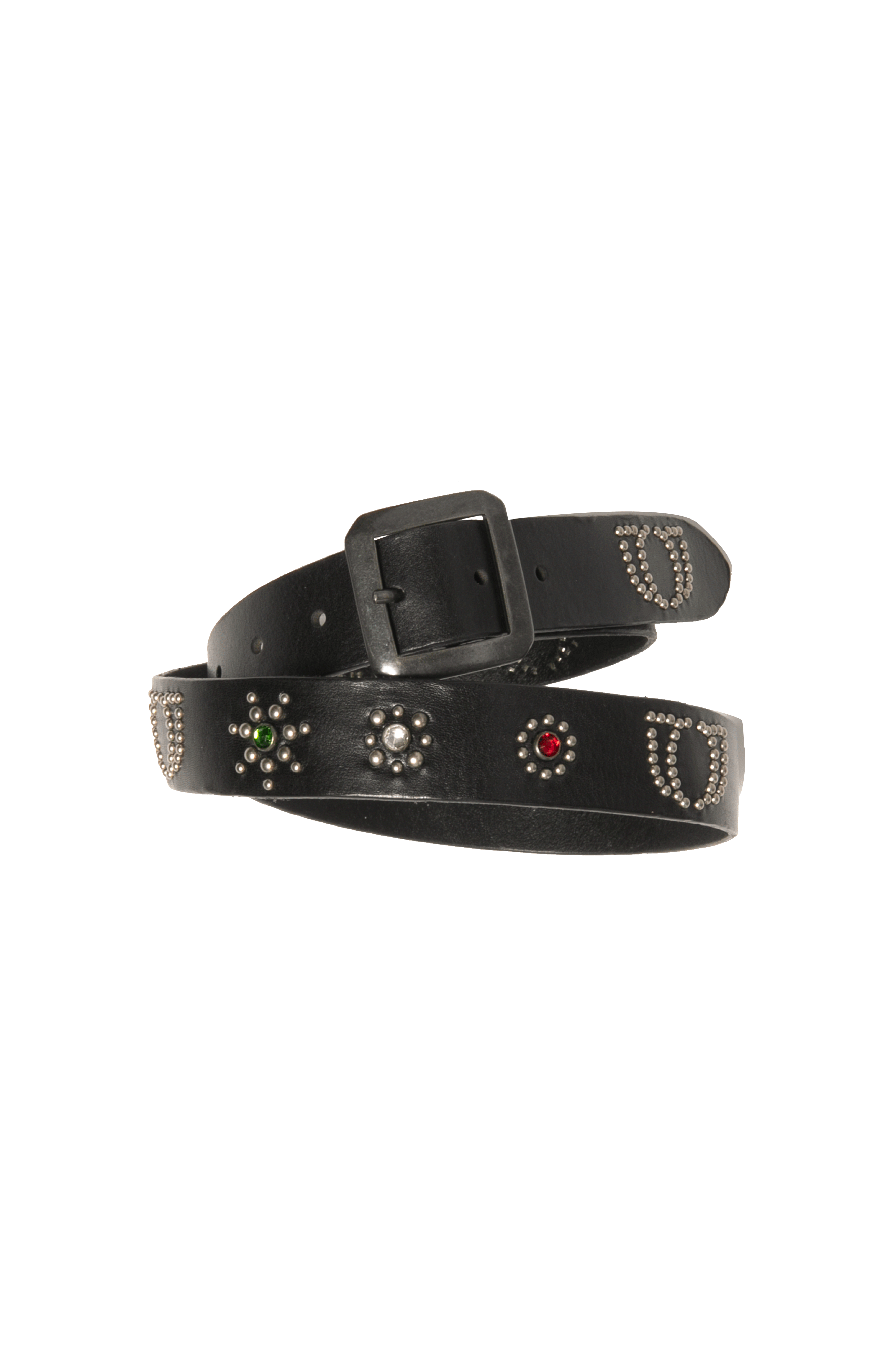 Studded Leather Belt x HTC