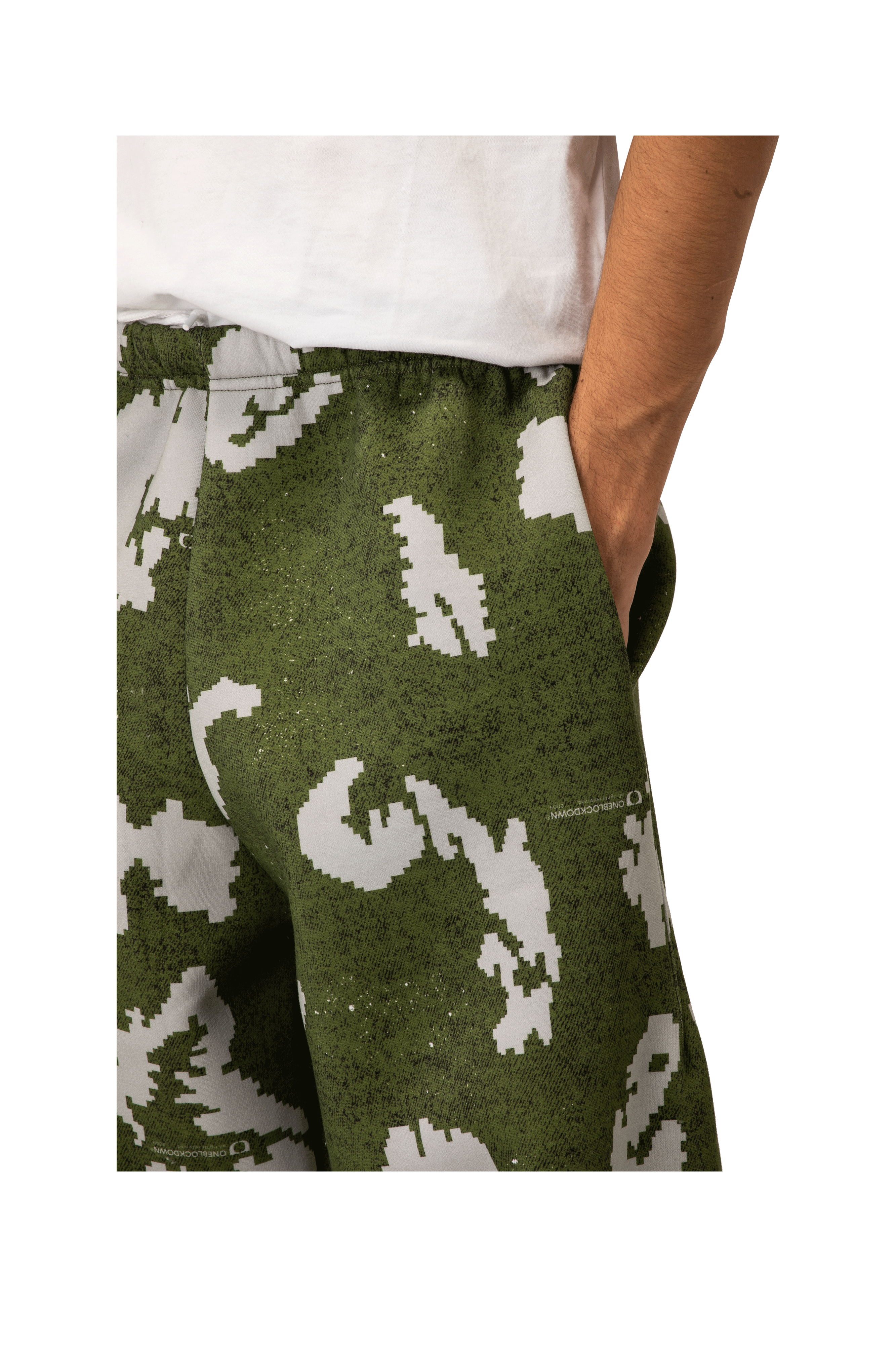 Moss Digi Camo Sweatpants