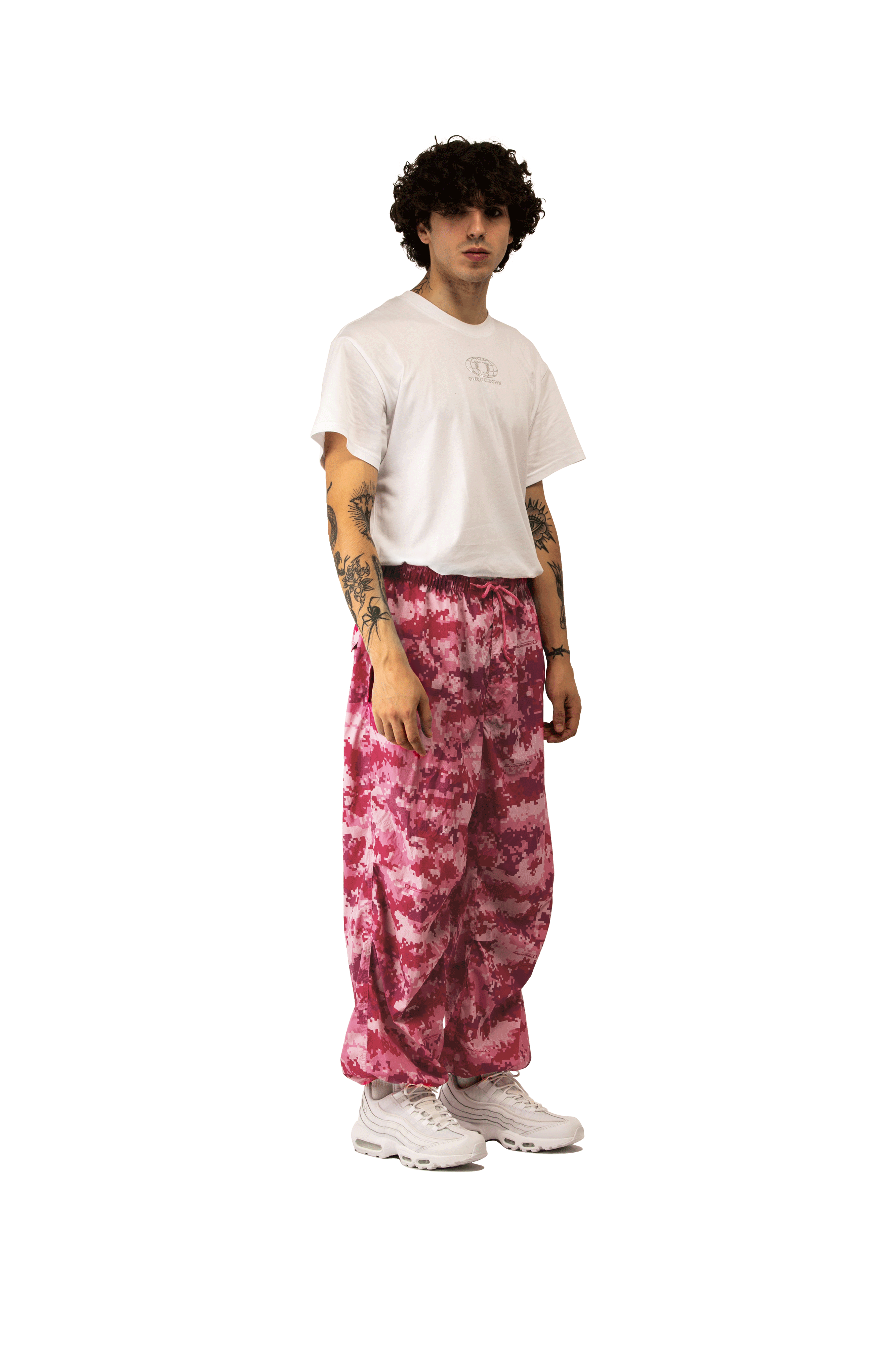 Pink Digi Camo Track Pants