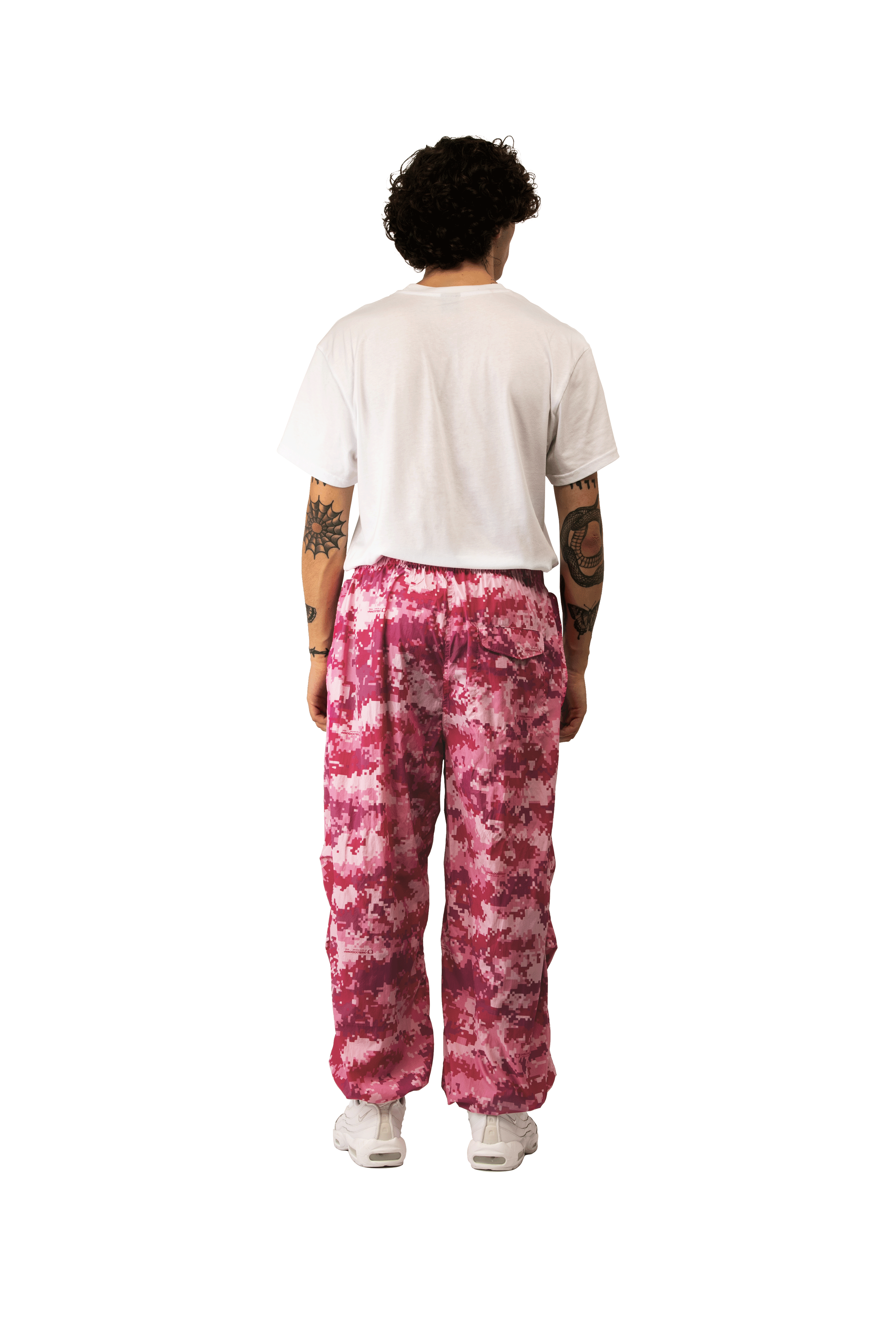 Pink Digi Camo Track Pants