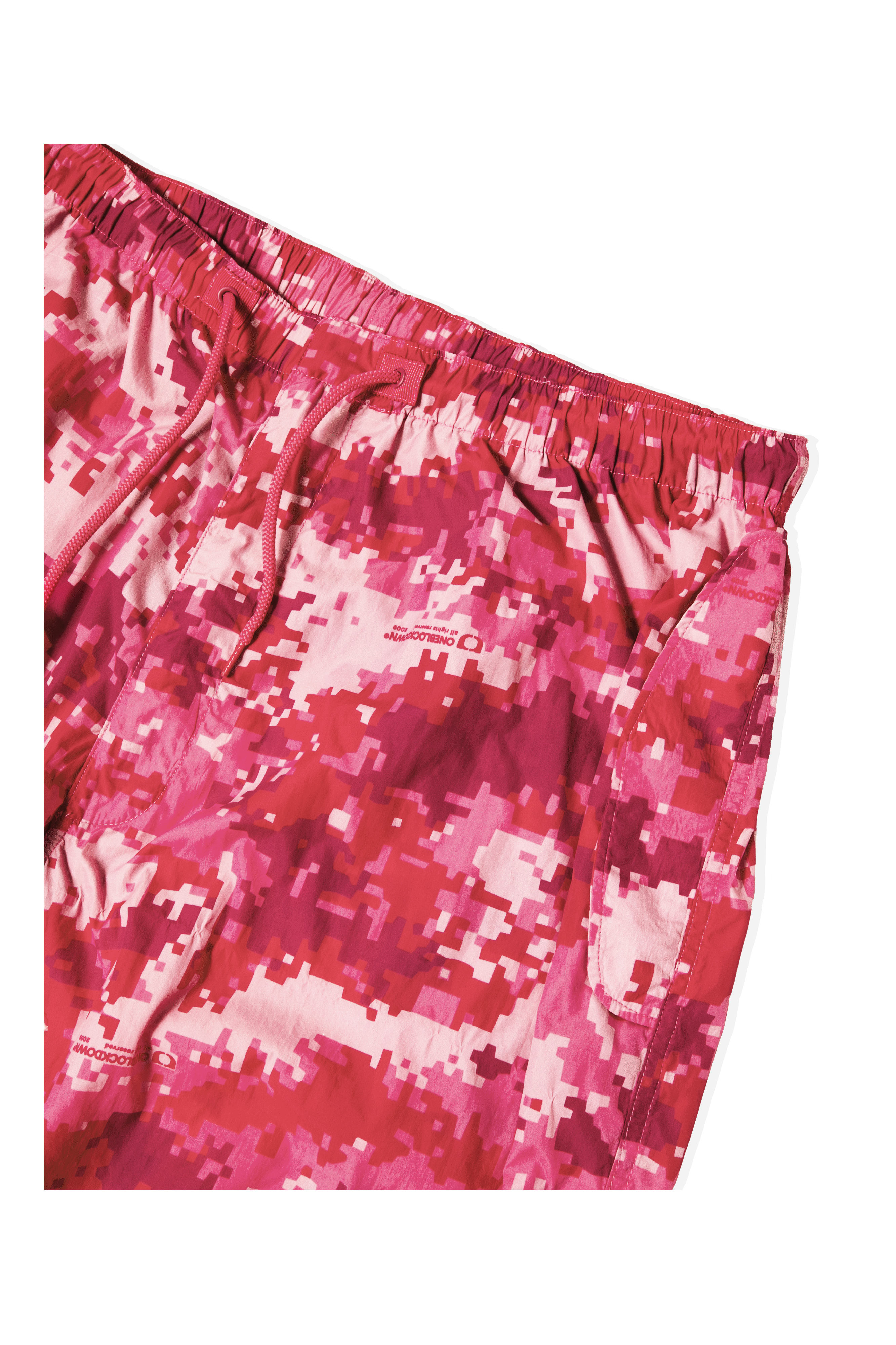 Pink Digi Camo Track Pants