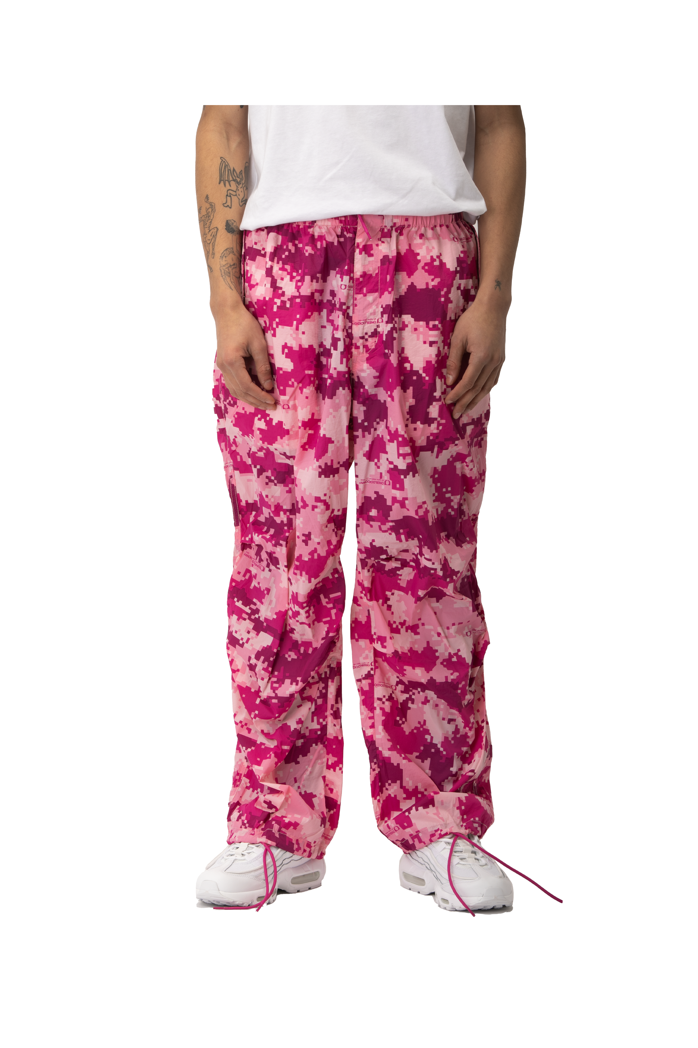 Pink Digi Camo Track Pants