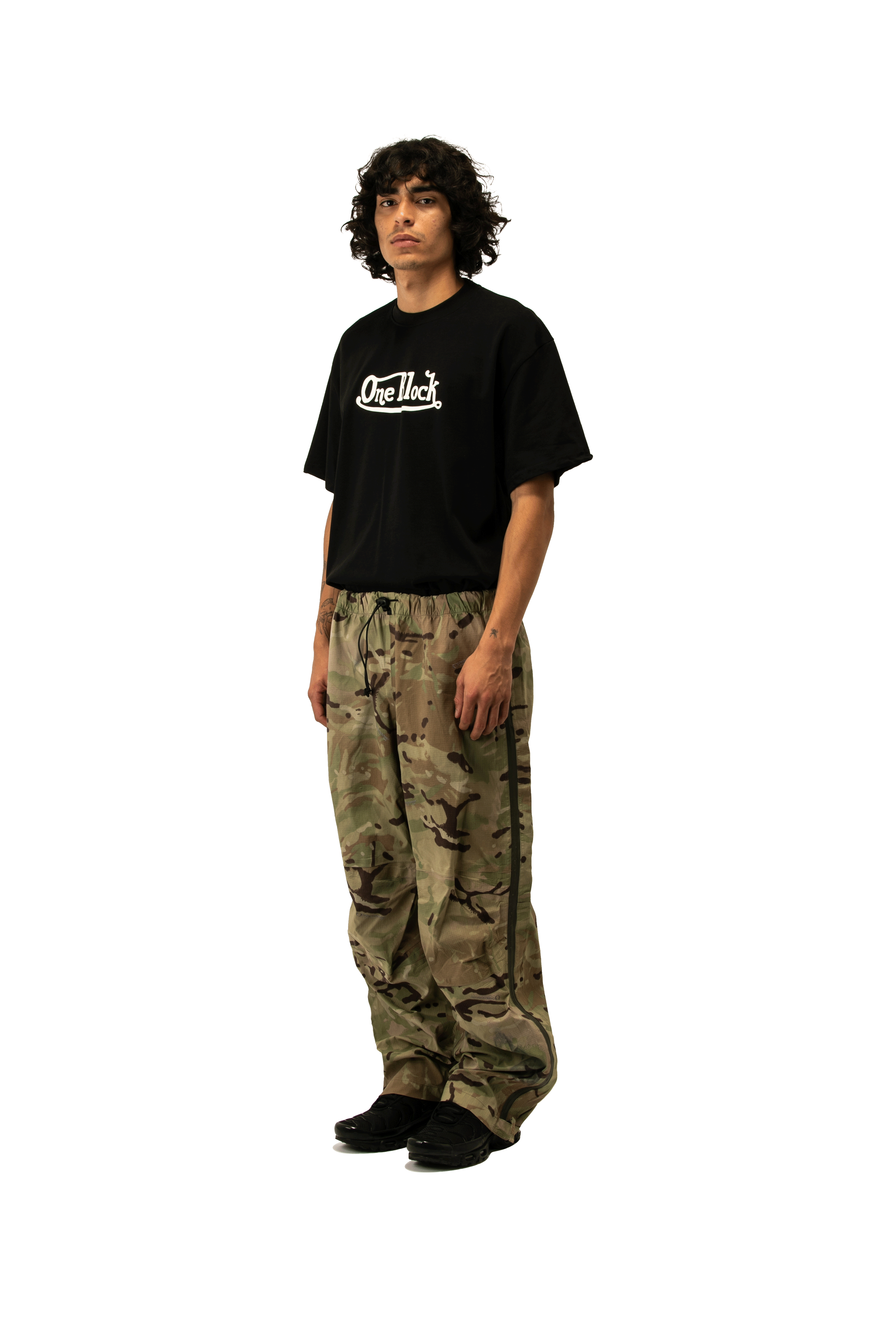 Side Zip Camo Waterproof Pants