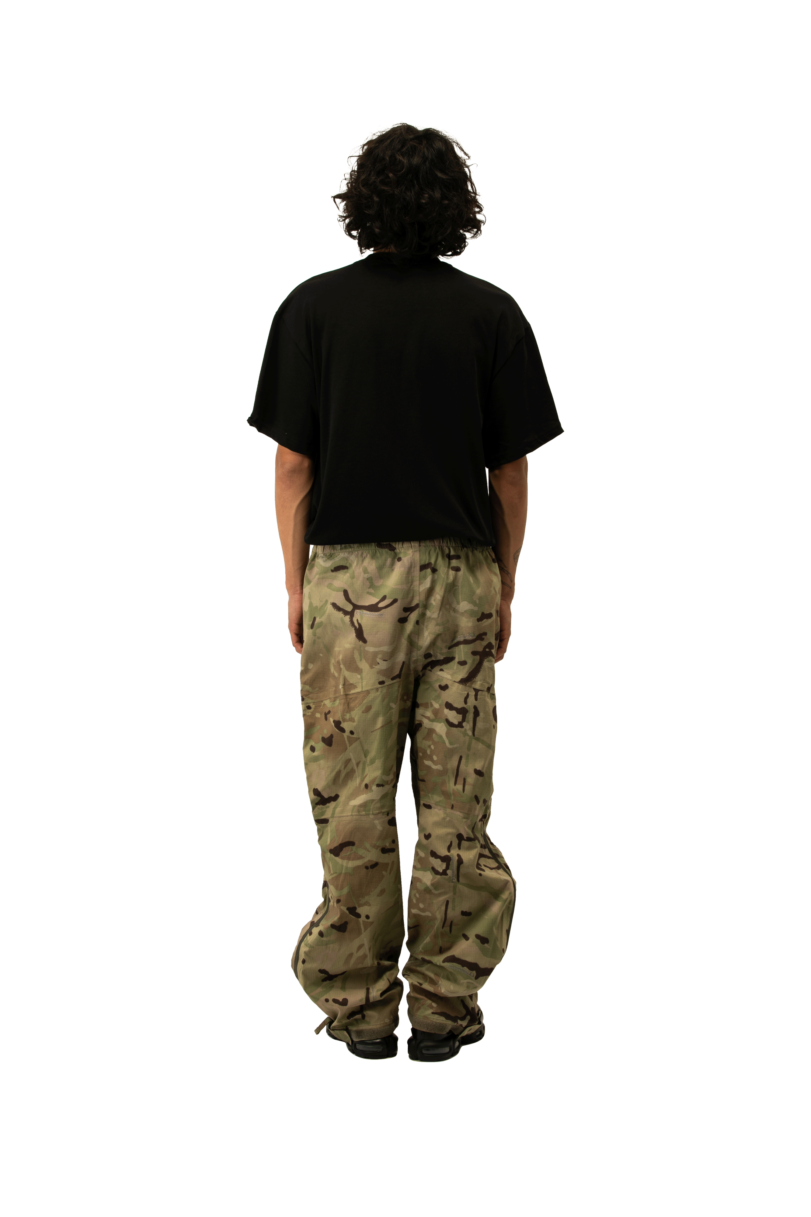 Side Zip Camo Waterproof Pants