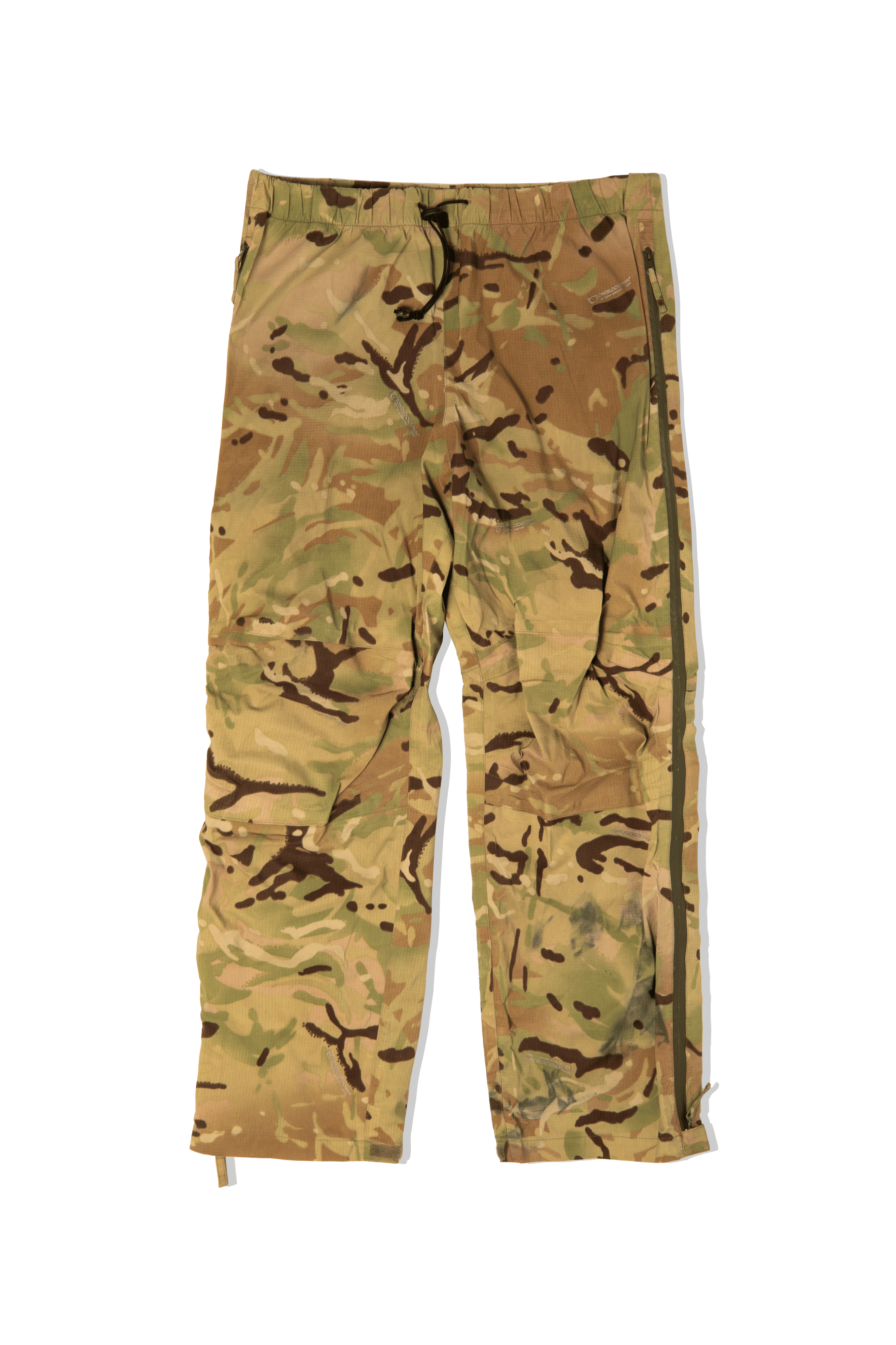 Side Zip Camo Waterproof Pants