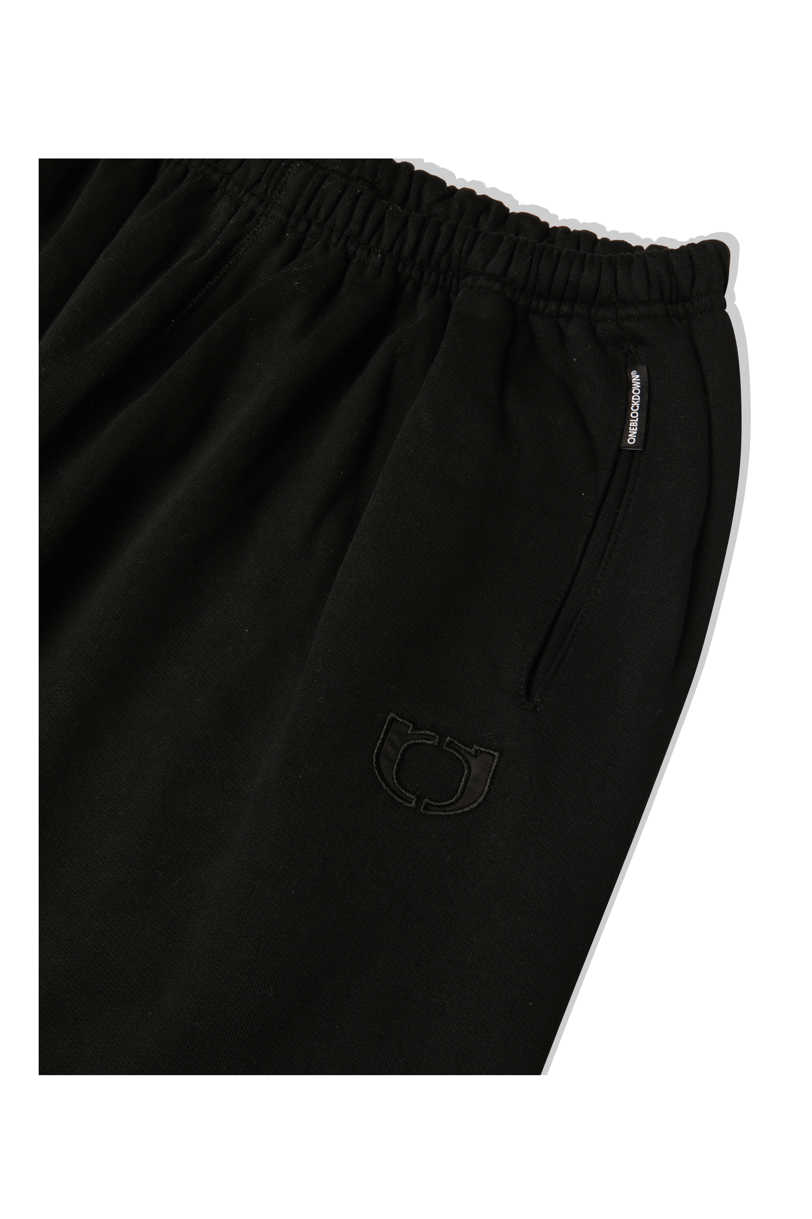 Embroidered Straight Leg Sweatpant