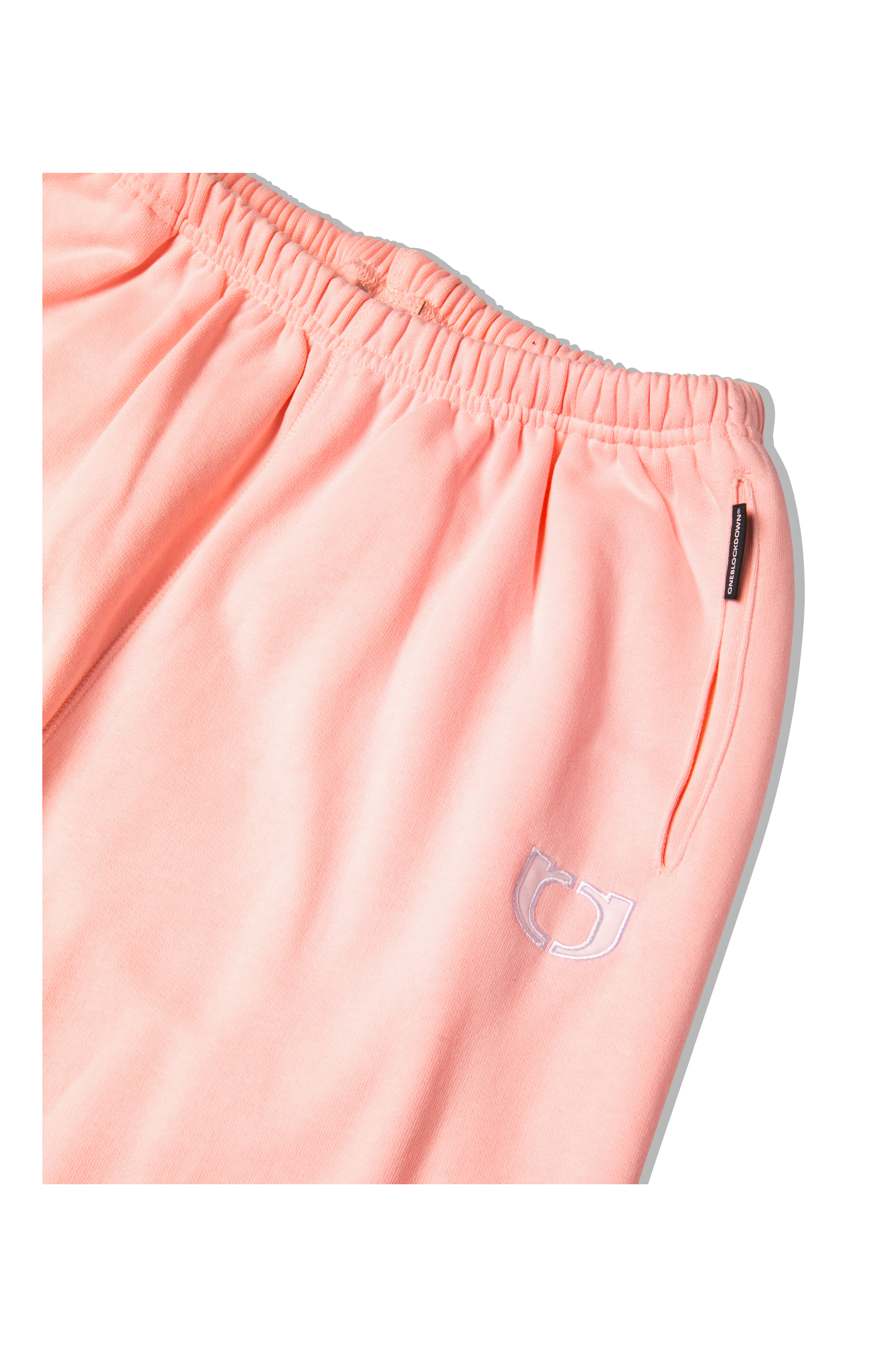 Embroidered Straight Leg Sweatpant