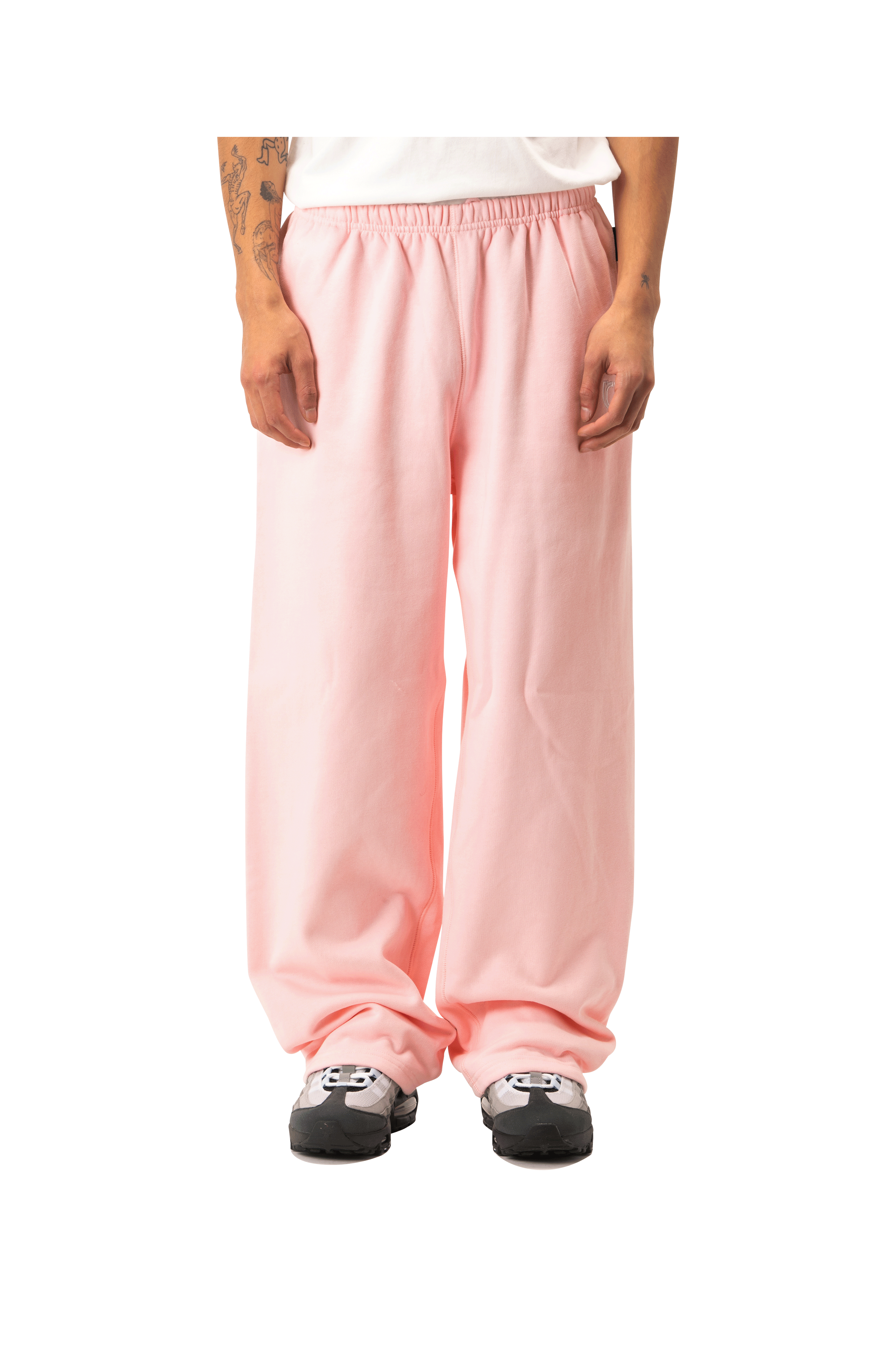 Embroidered Straight Leg Sweatpant