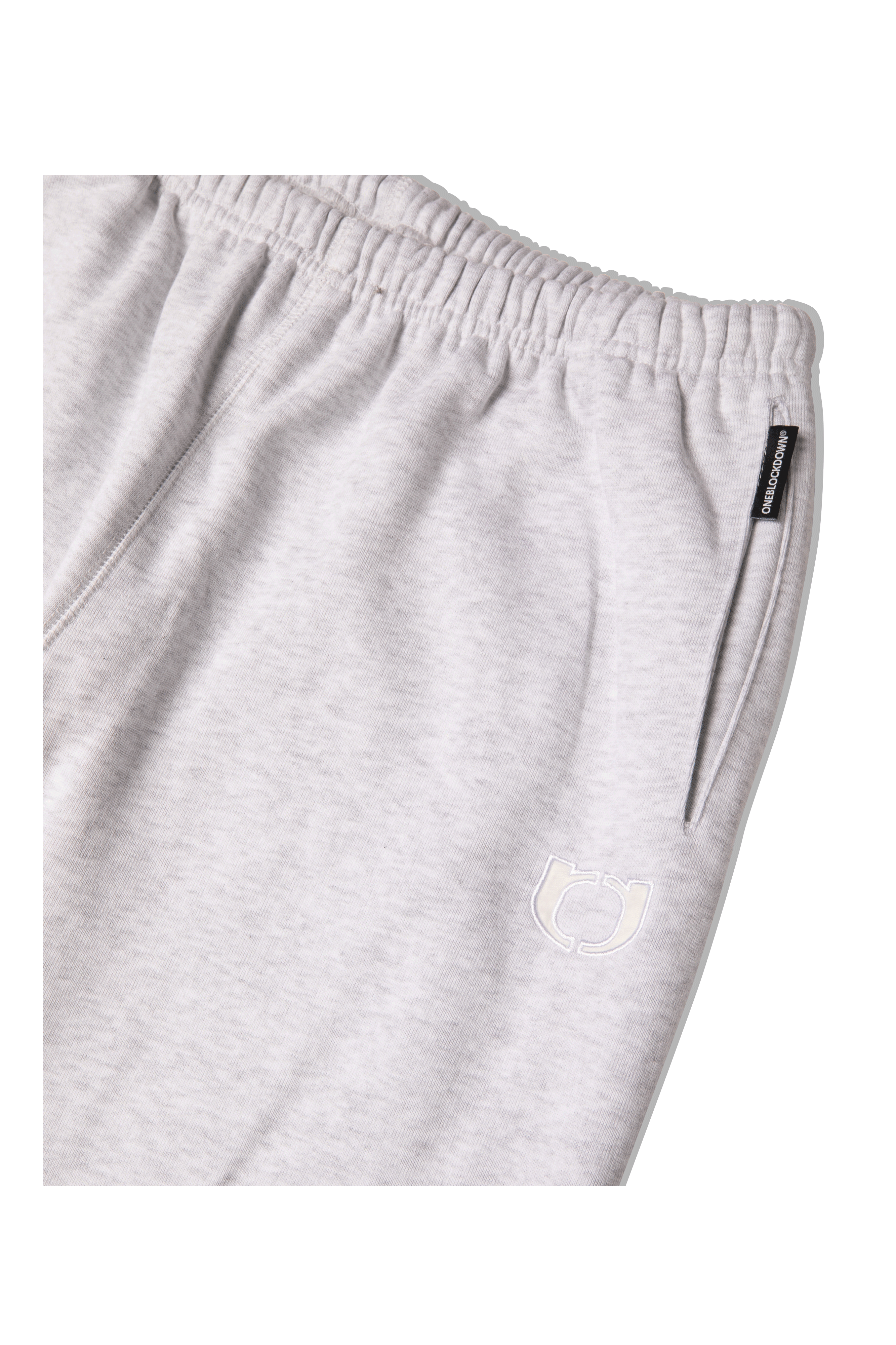 Embroidered Straight Leg Sweatpant