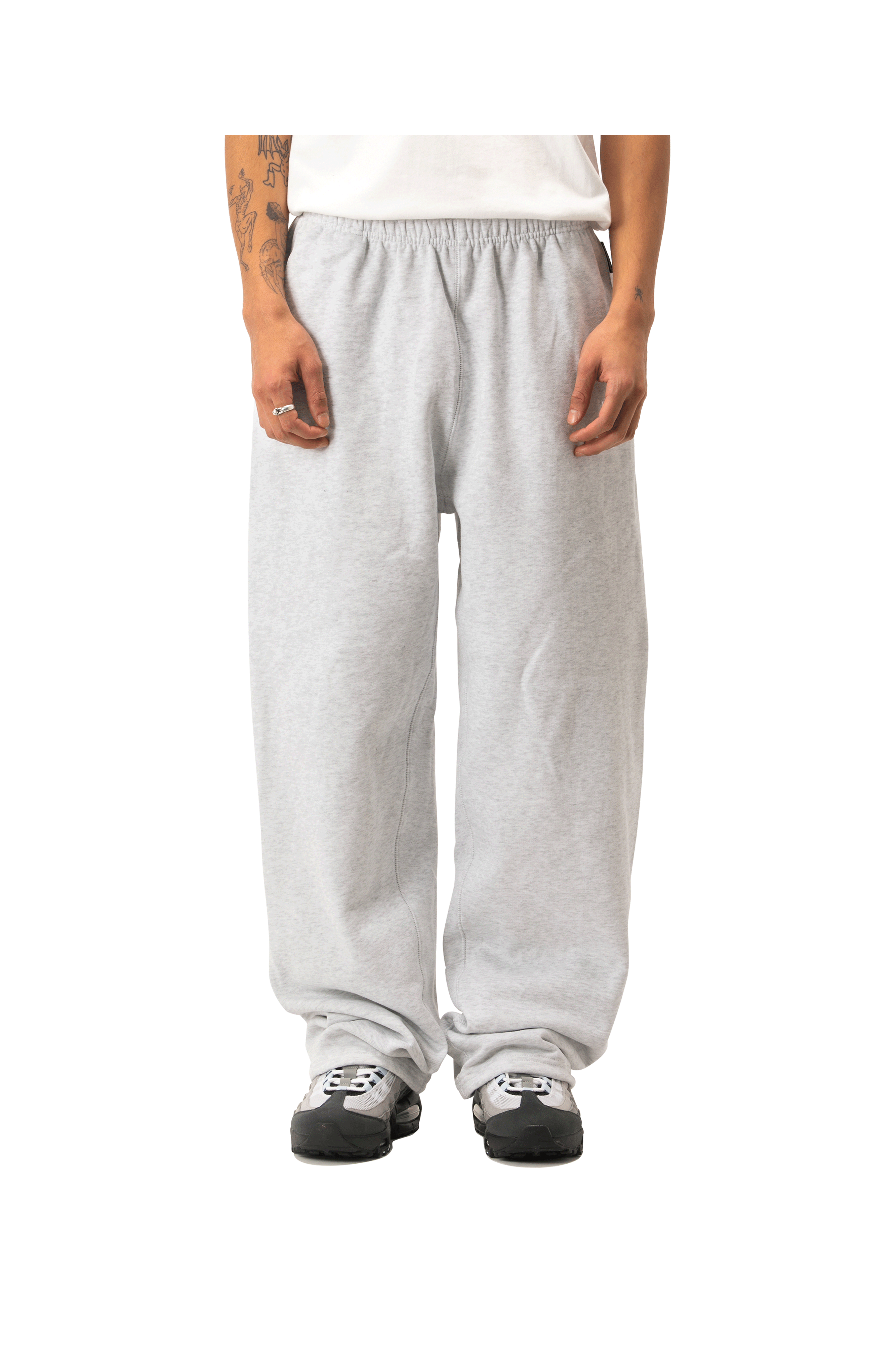Embroidered Straight Leg Sweatpant
