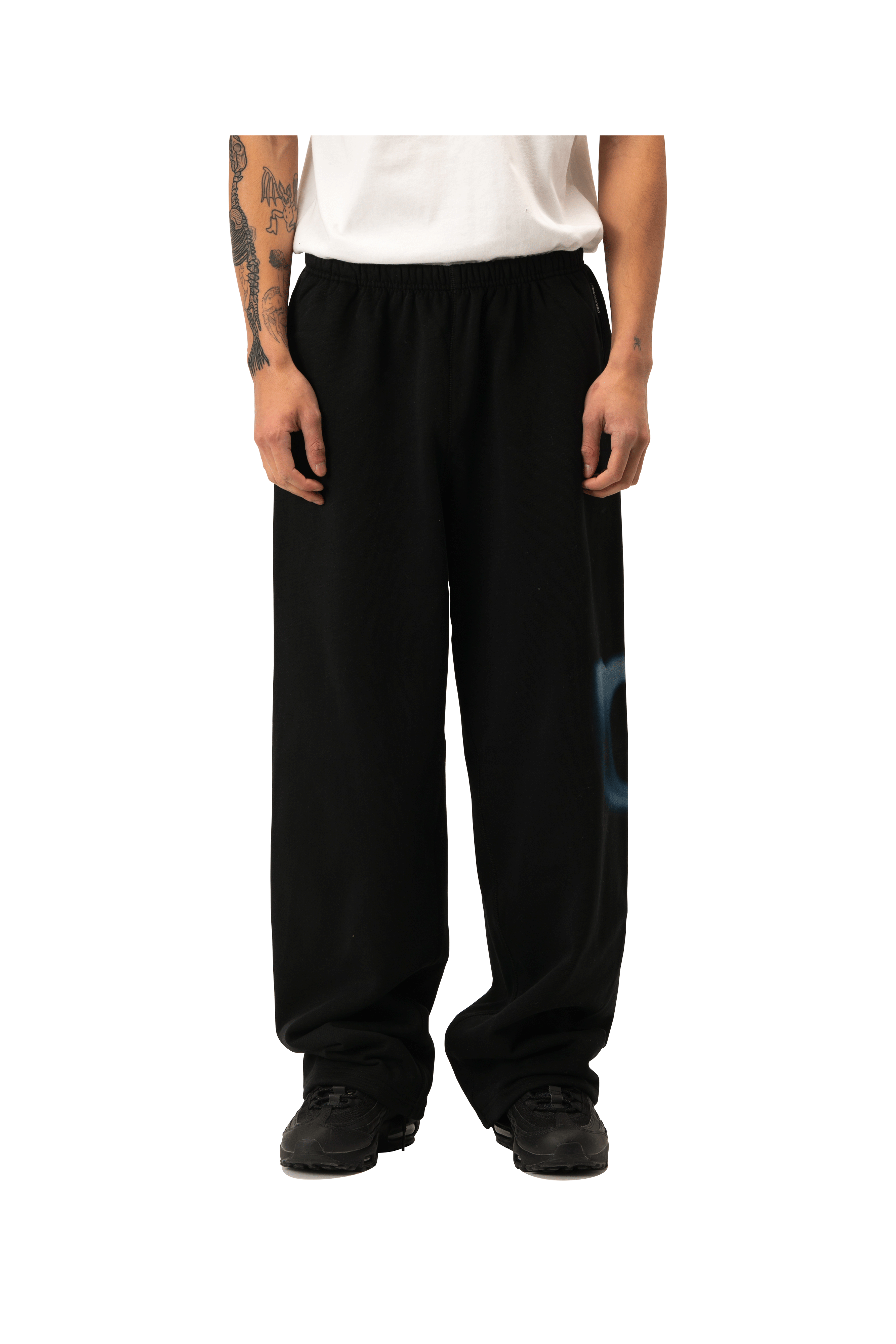 Faded Logo Straight Leg Sweatpant