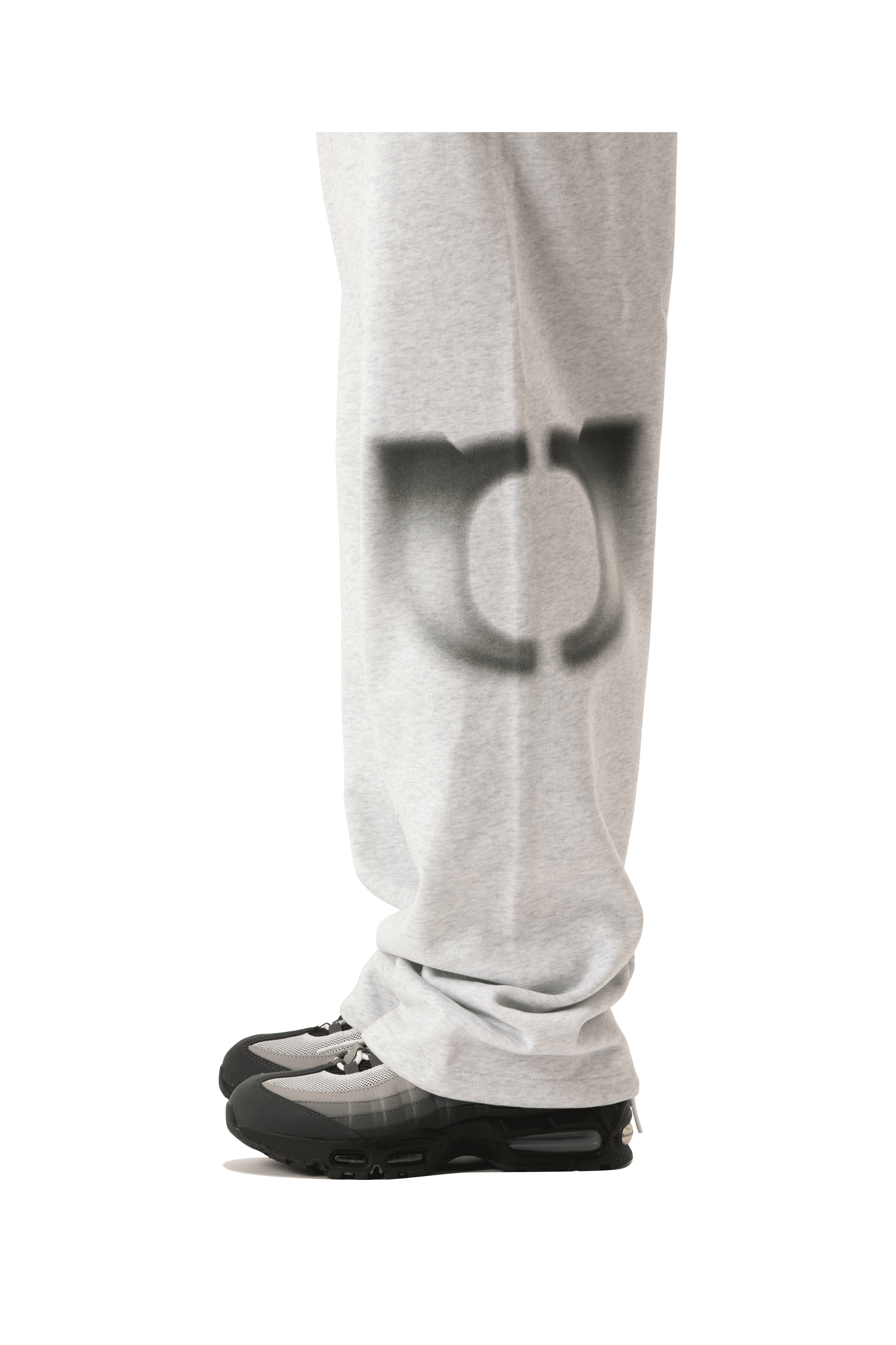 Faded Logo Straight Leg Sweatpant