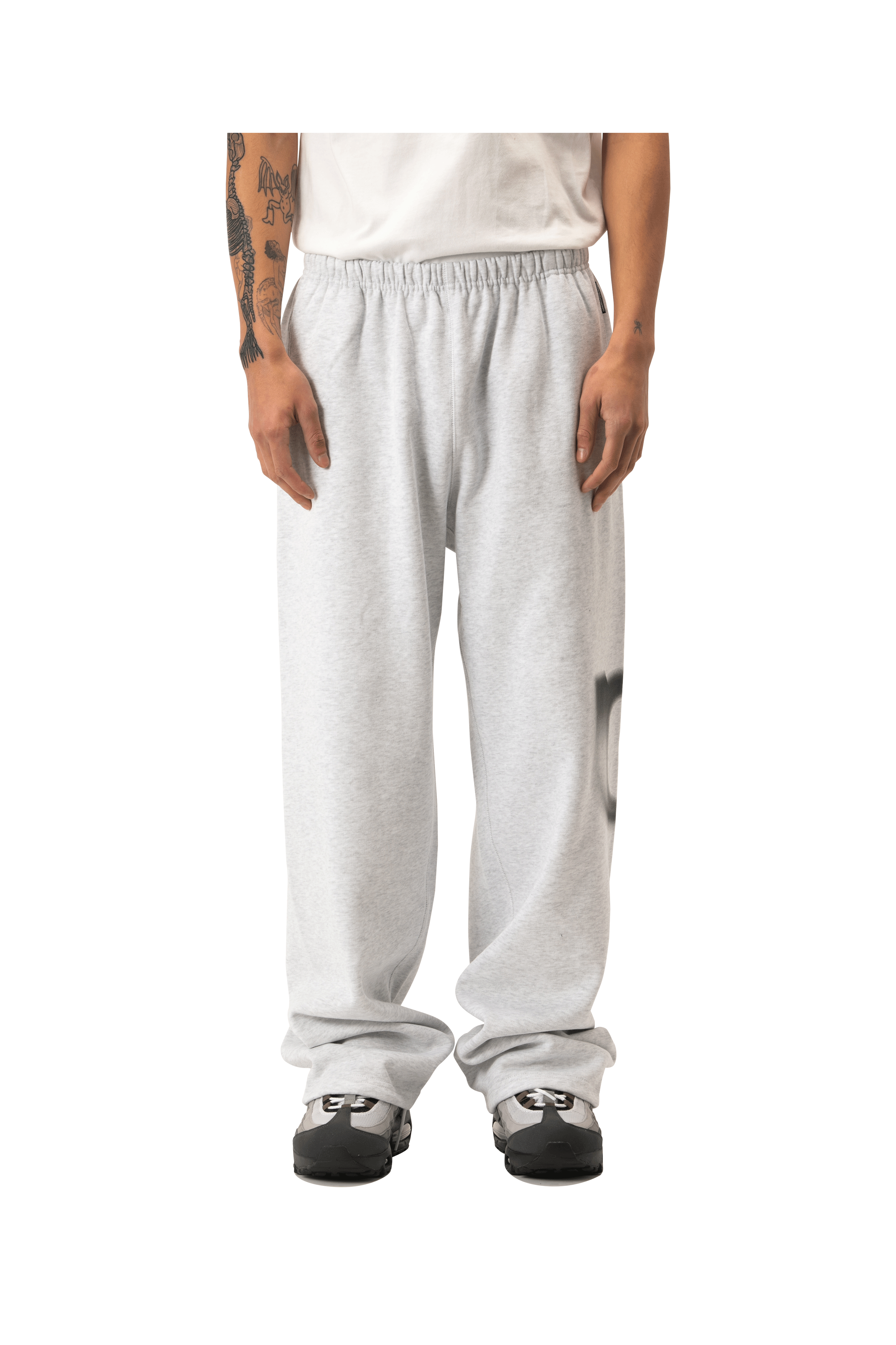 Faded Logo Straight Leg Sweatpant