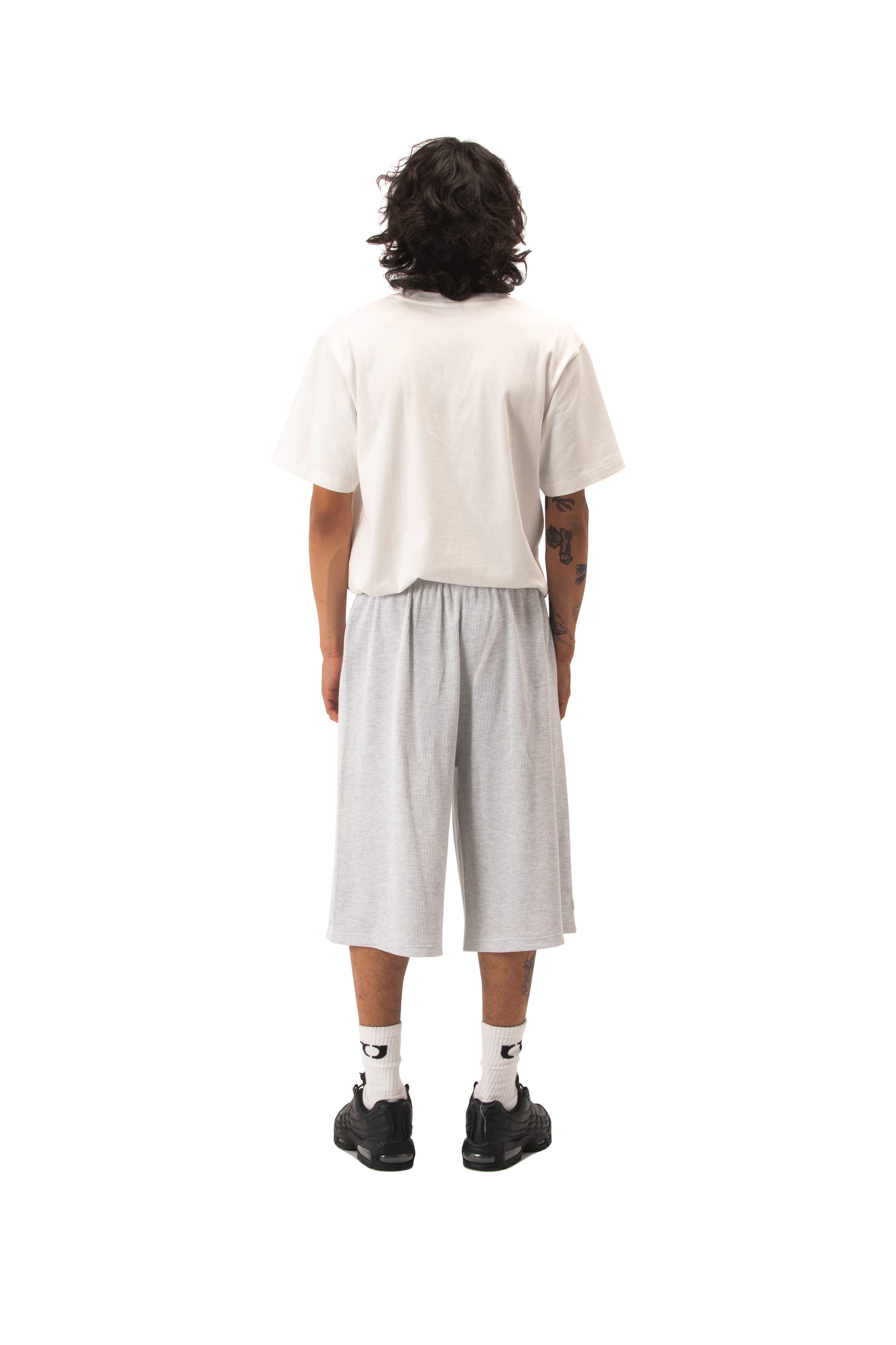 Cropped Waffle Pant