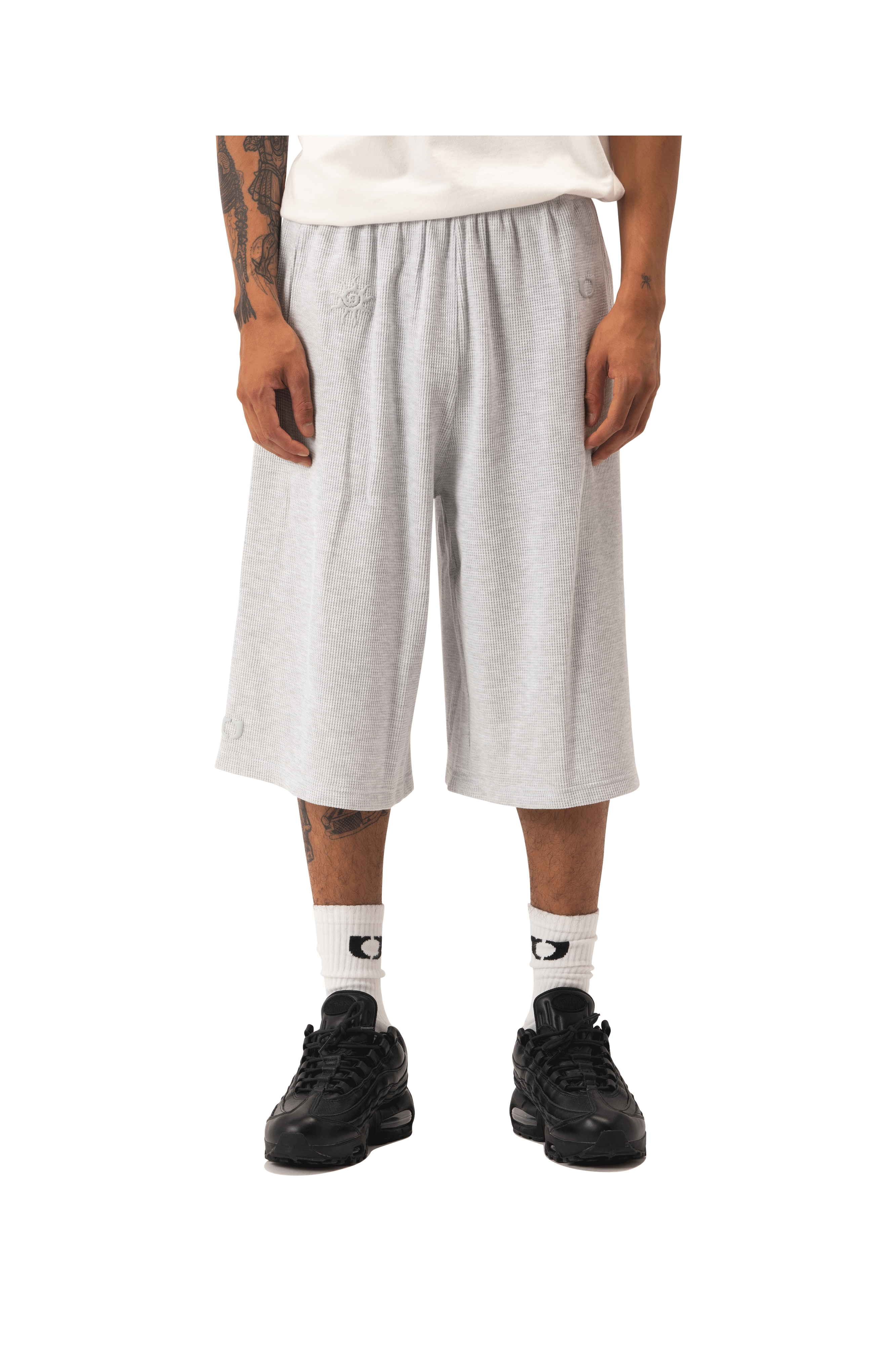 Cropped Waffle Pant